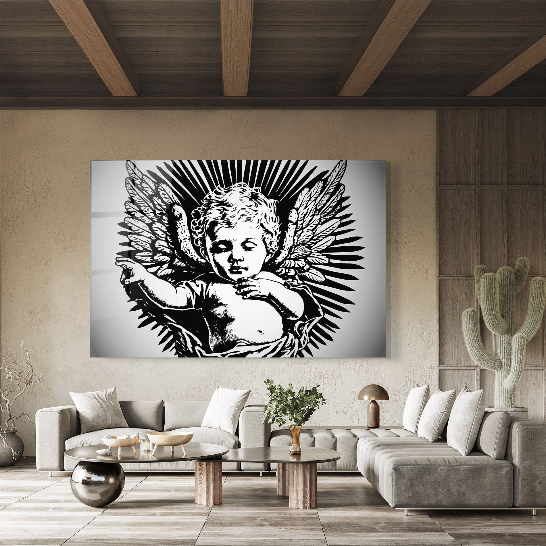 Closed Eye Angel mockup 8