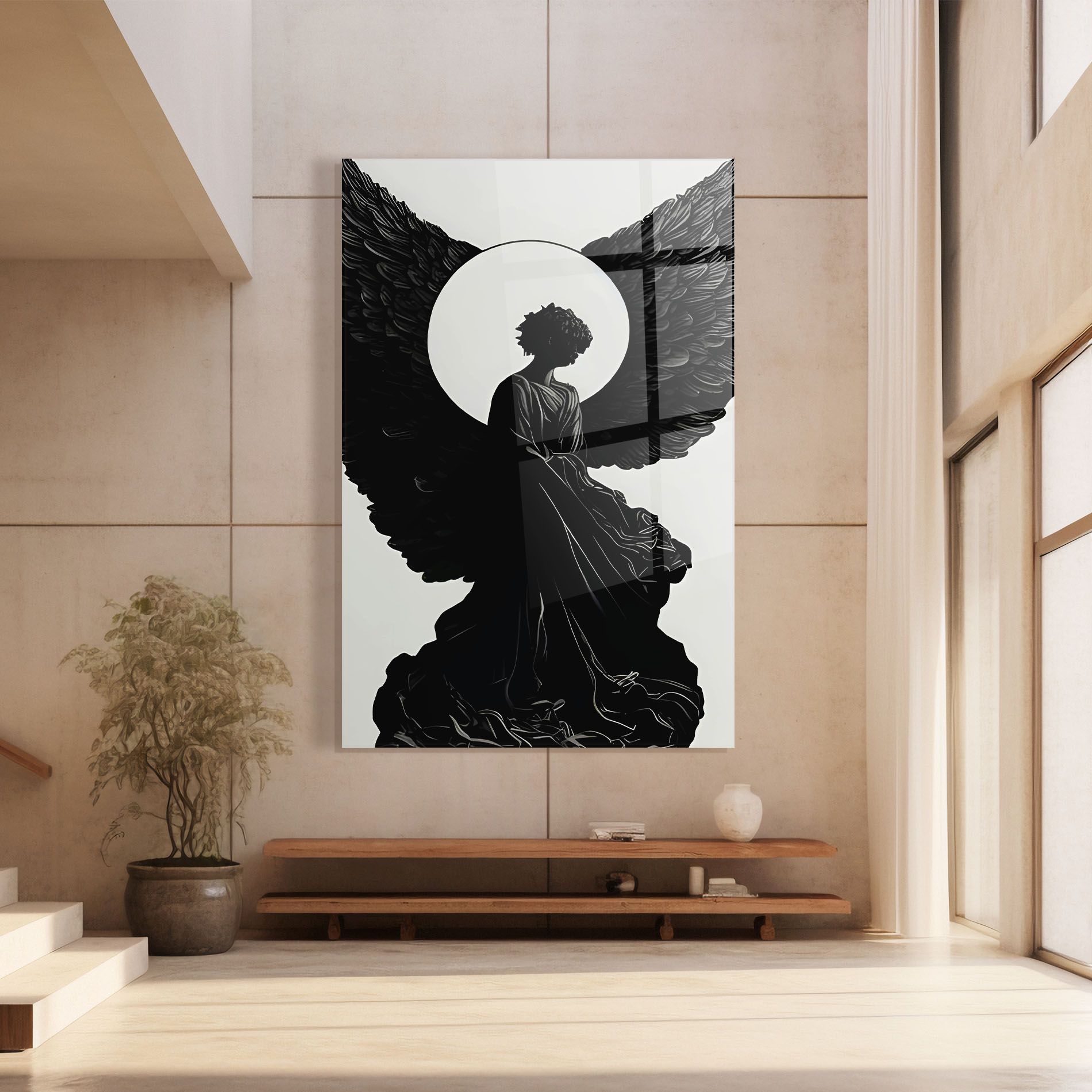 Angel Shilouette mockup 8