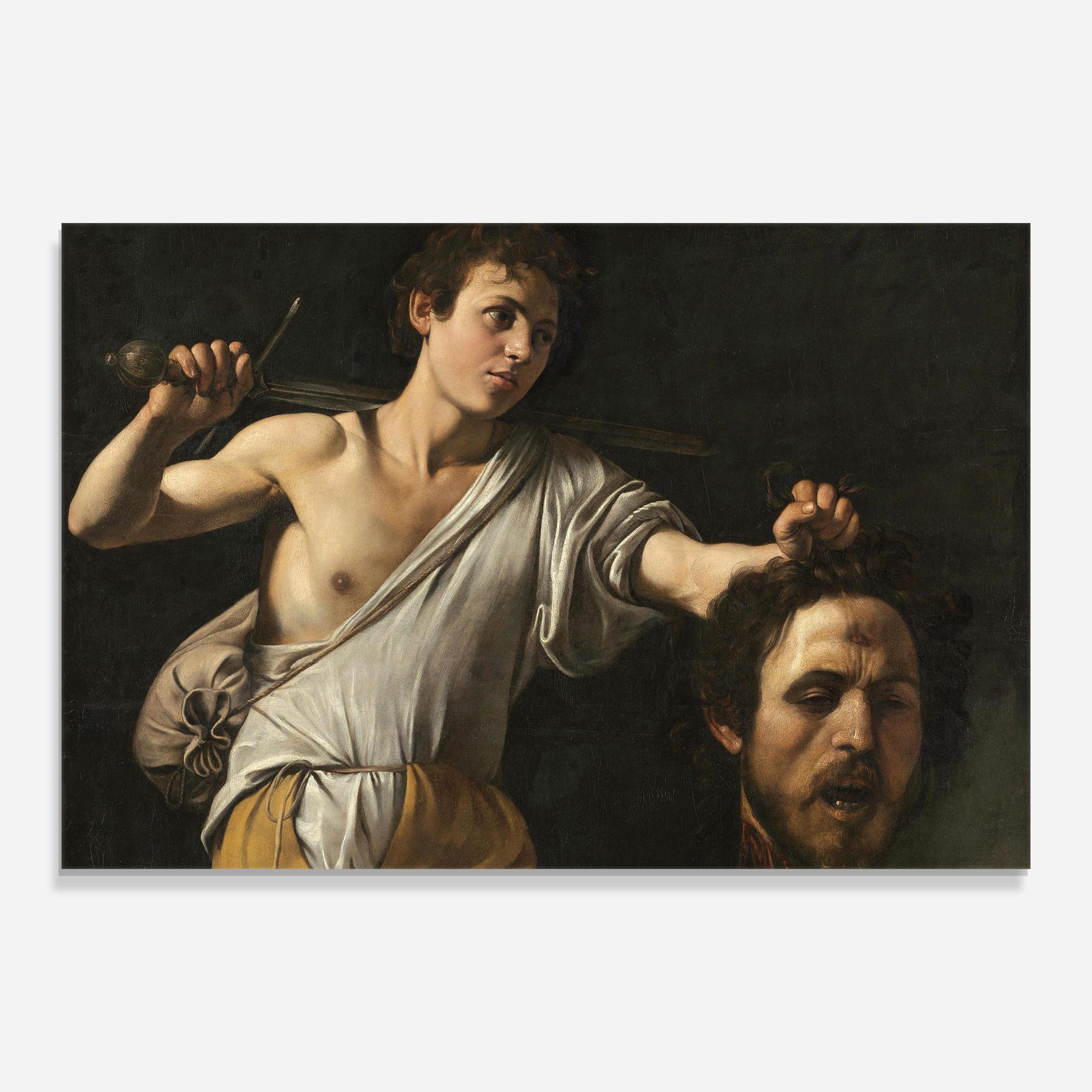 Tablou Sticla The Head Of Goliath mockup 0