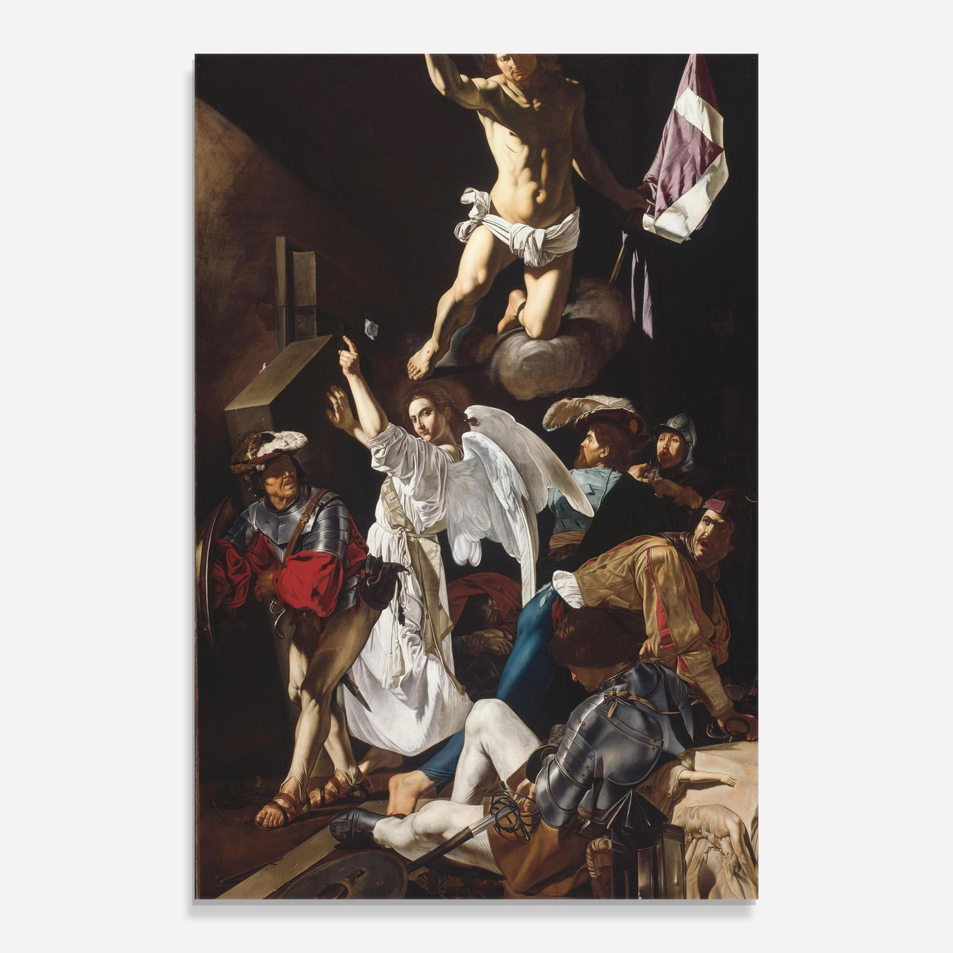 Tablou Sticla Resurrection mockup 0