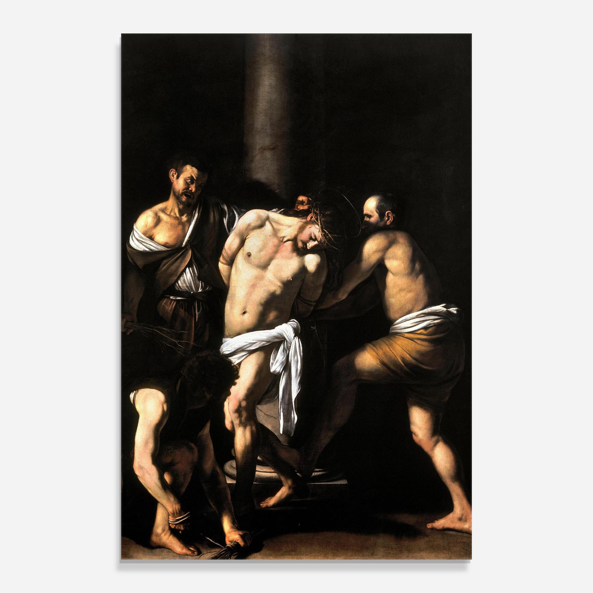 Tablou Sticla The Flagellation Of Christ mockup 0