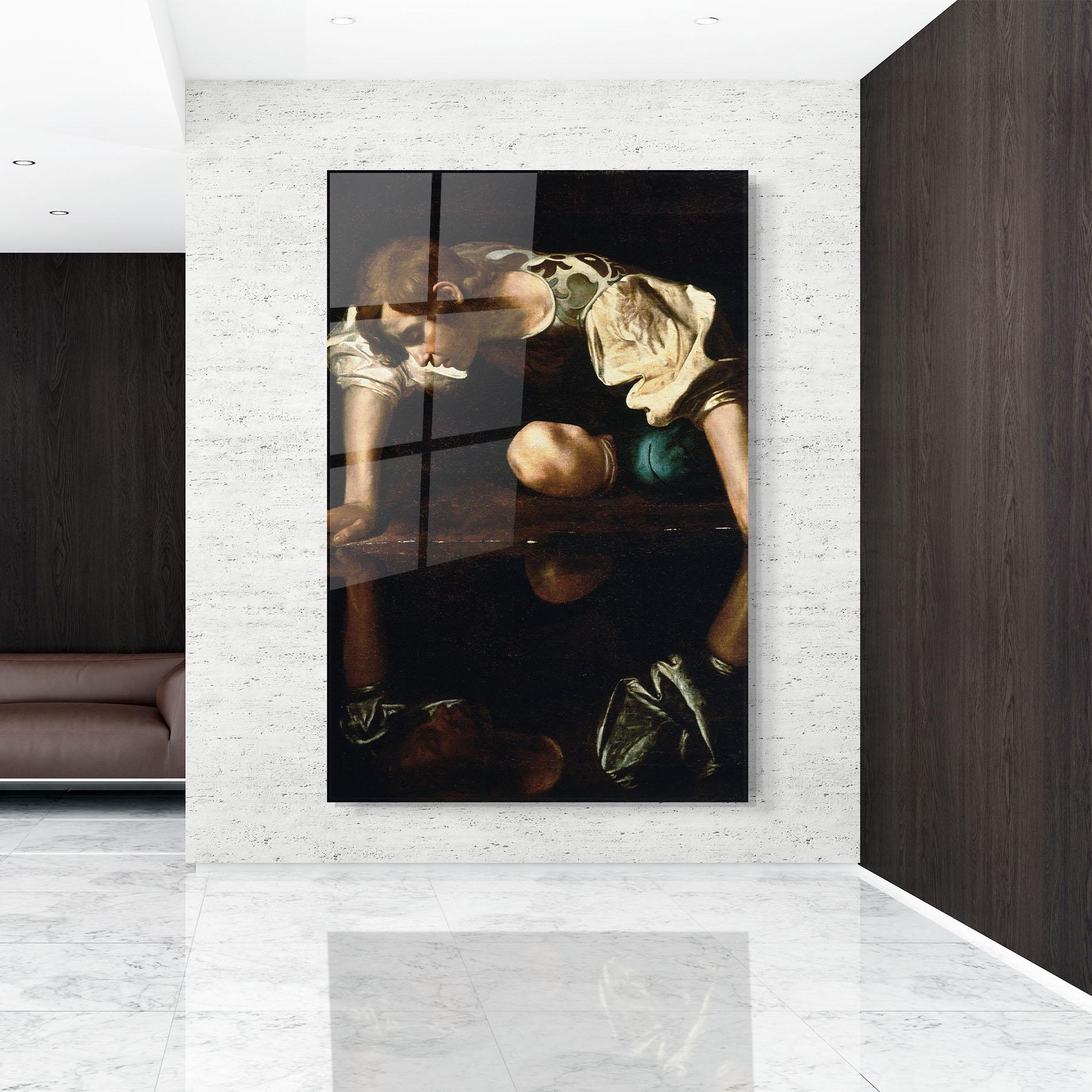 Tablou Sticla Narcissus mockup 9