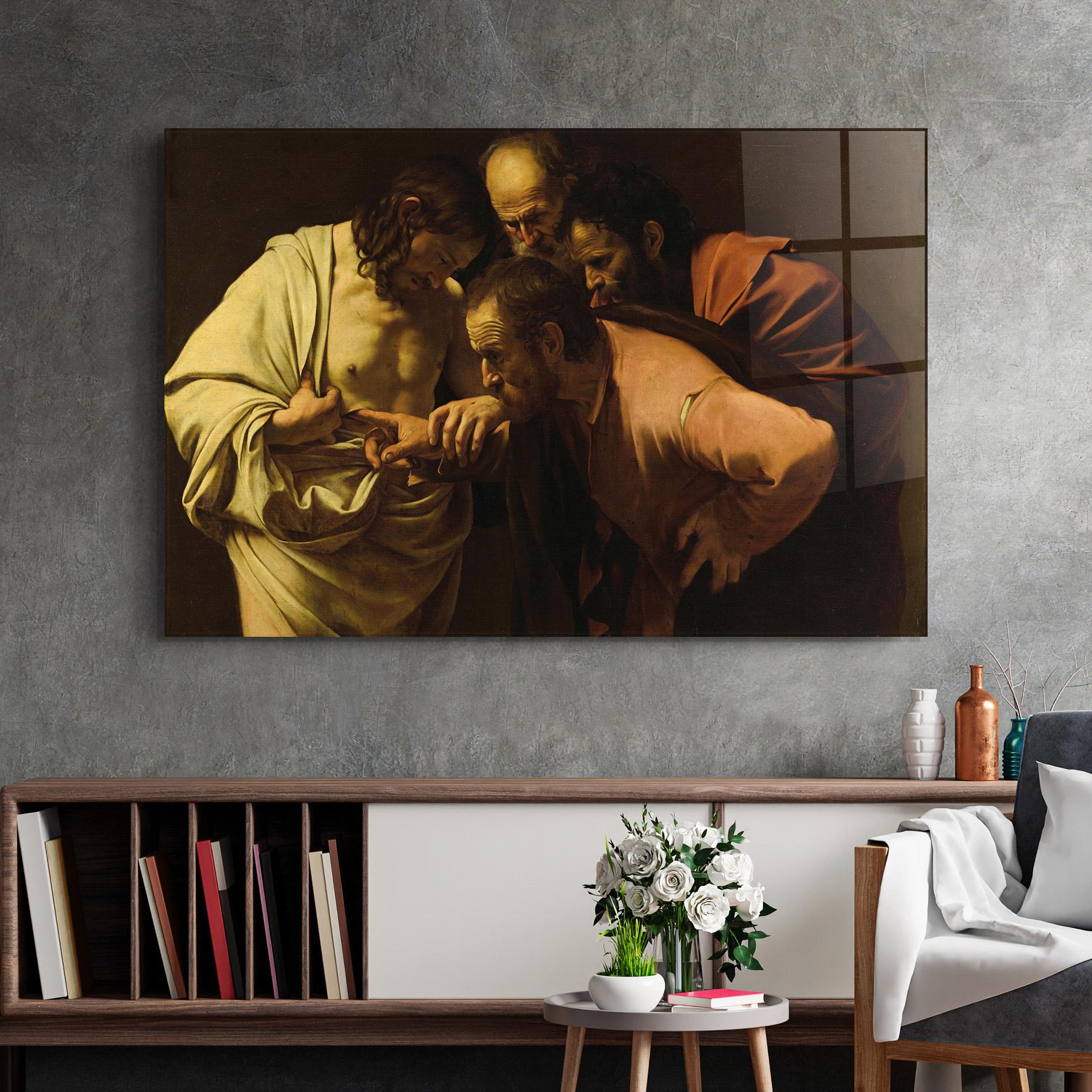 Tablou Sticla Der Unglaubige Thomas mockup 2