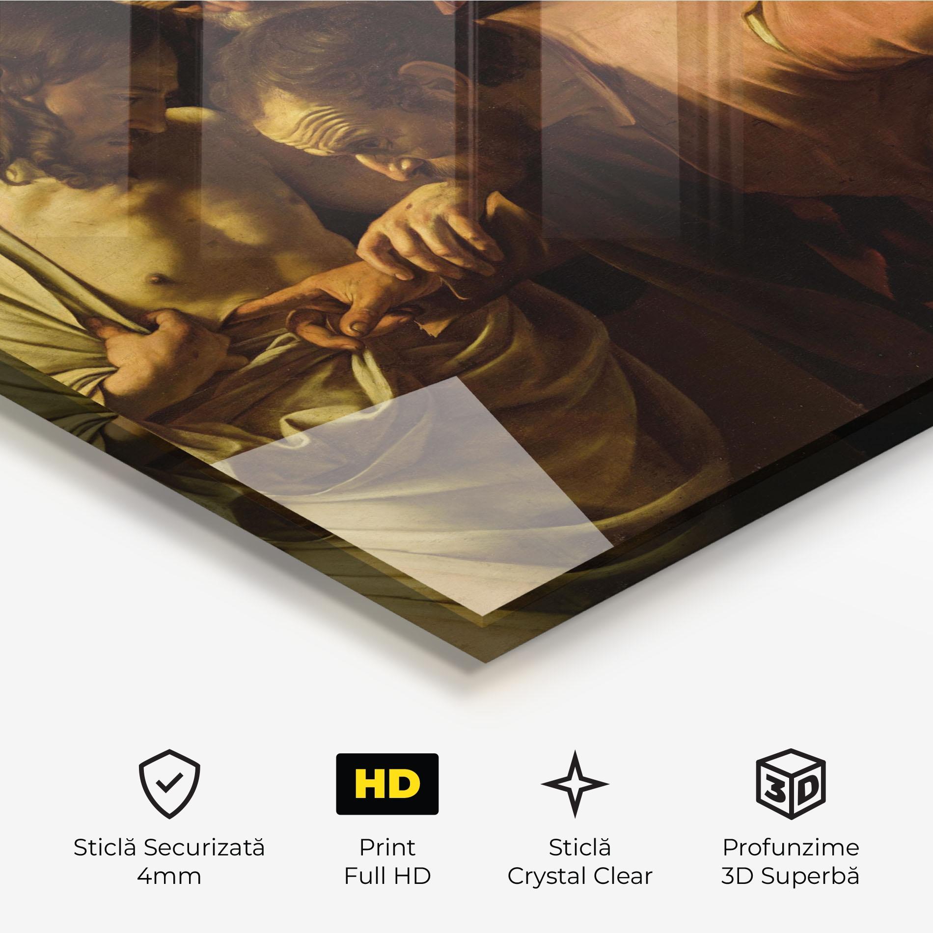 Tablou Sticla Der Unglaubige Thomas mockup 3