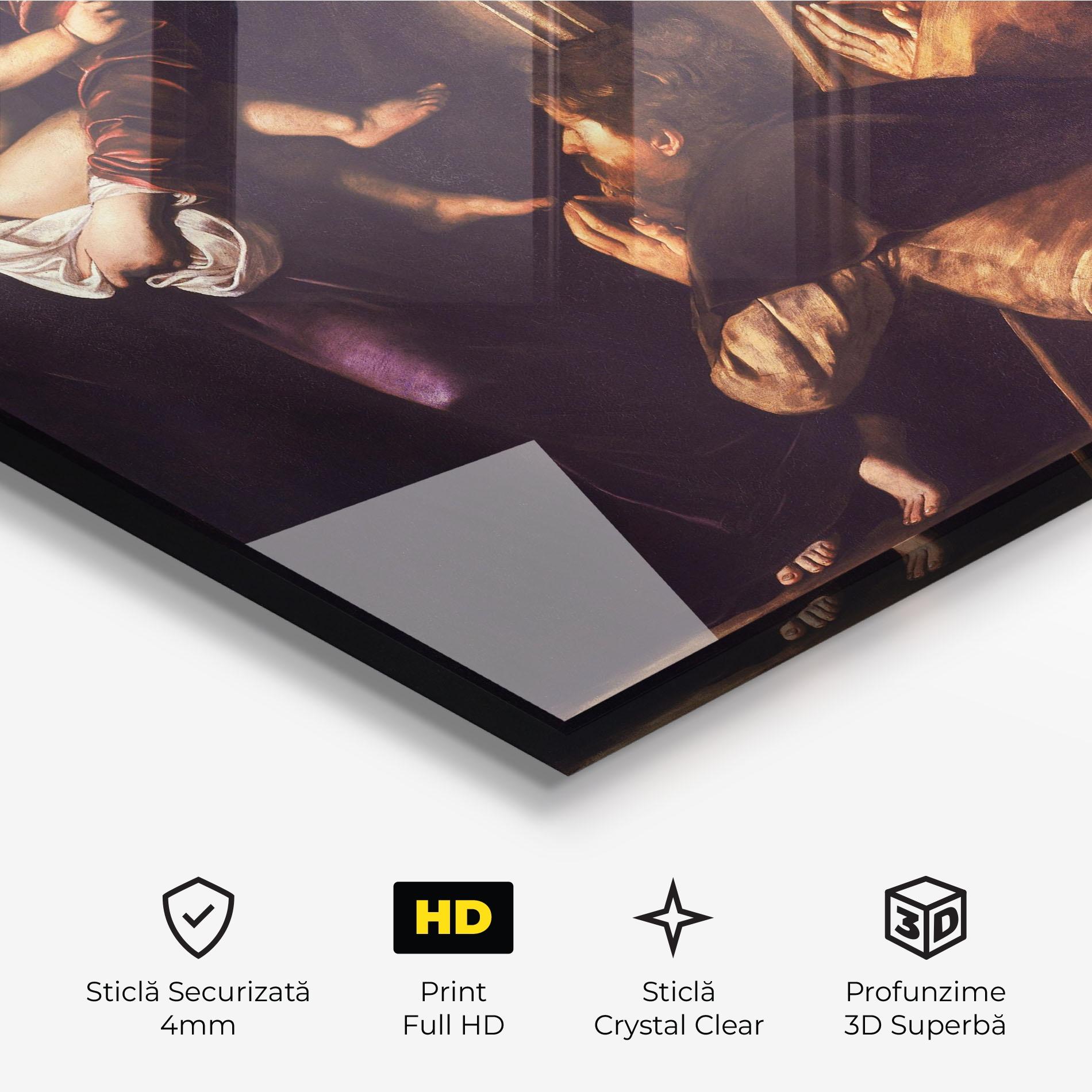 Tablou Sticla Madonna Di Loreto mockup 3