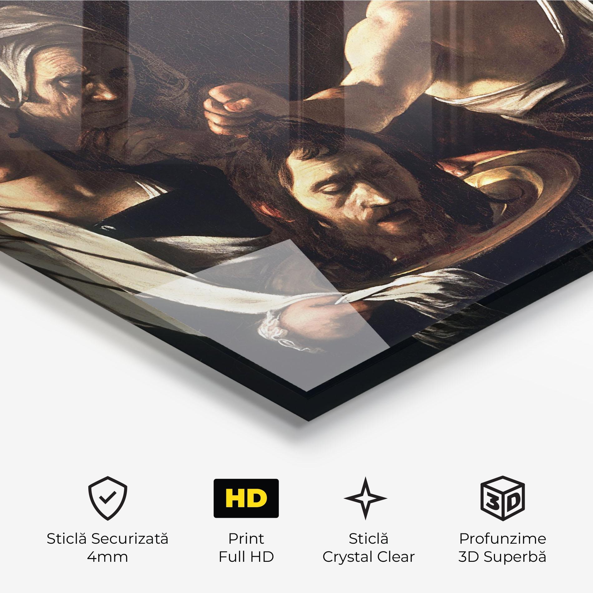 Tablou Sticla Salome With The Head Of John mockup 3