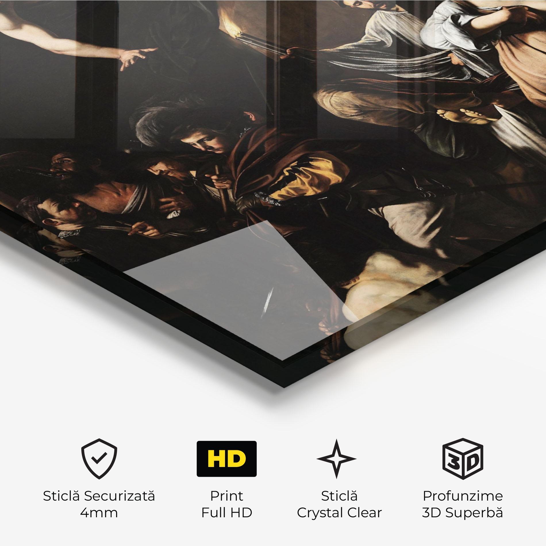 Tablou Sticla Sette Opere Di Misericordia mockup 3