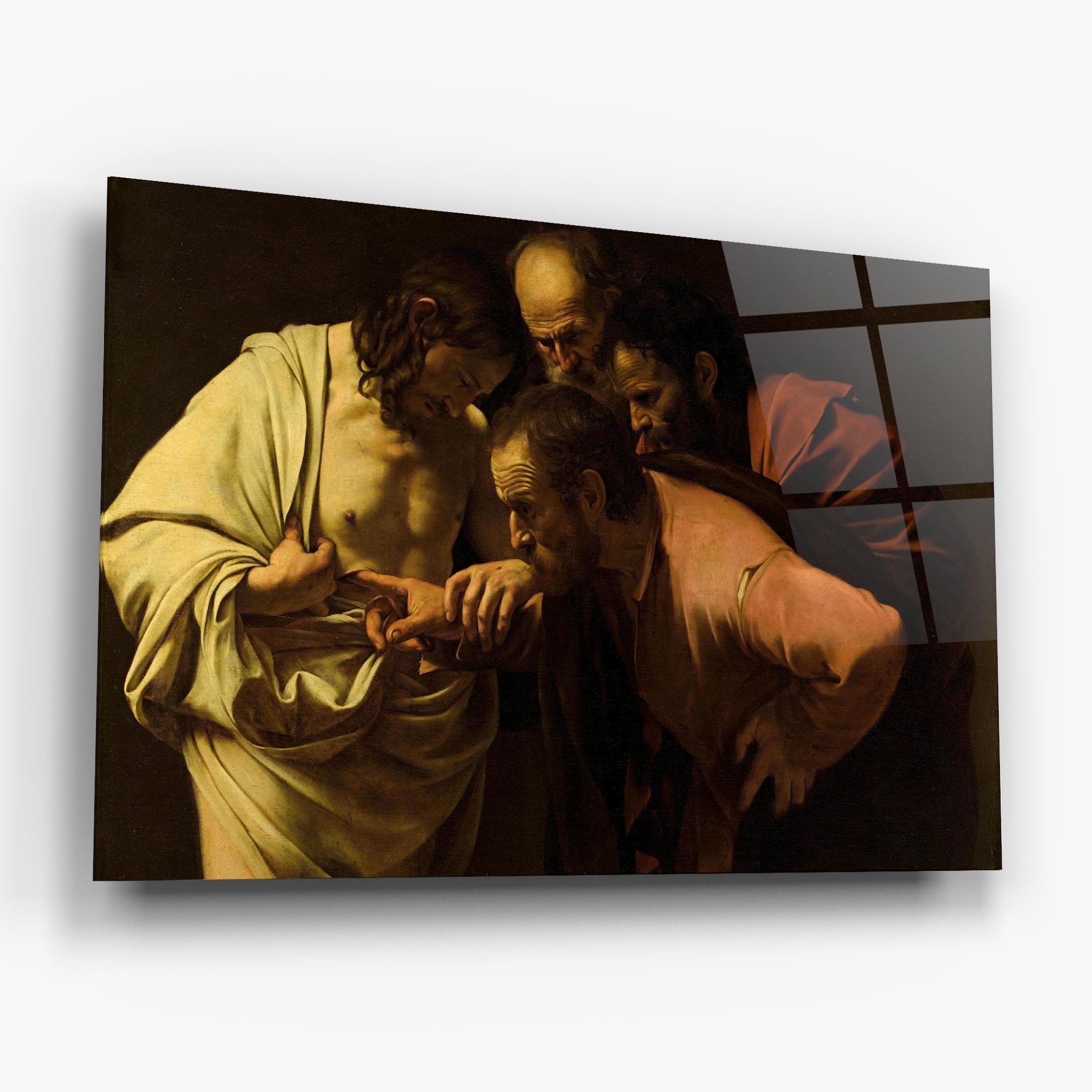 Tablou Sticla Der Unglaubige Thomas mockup 6