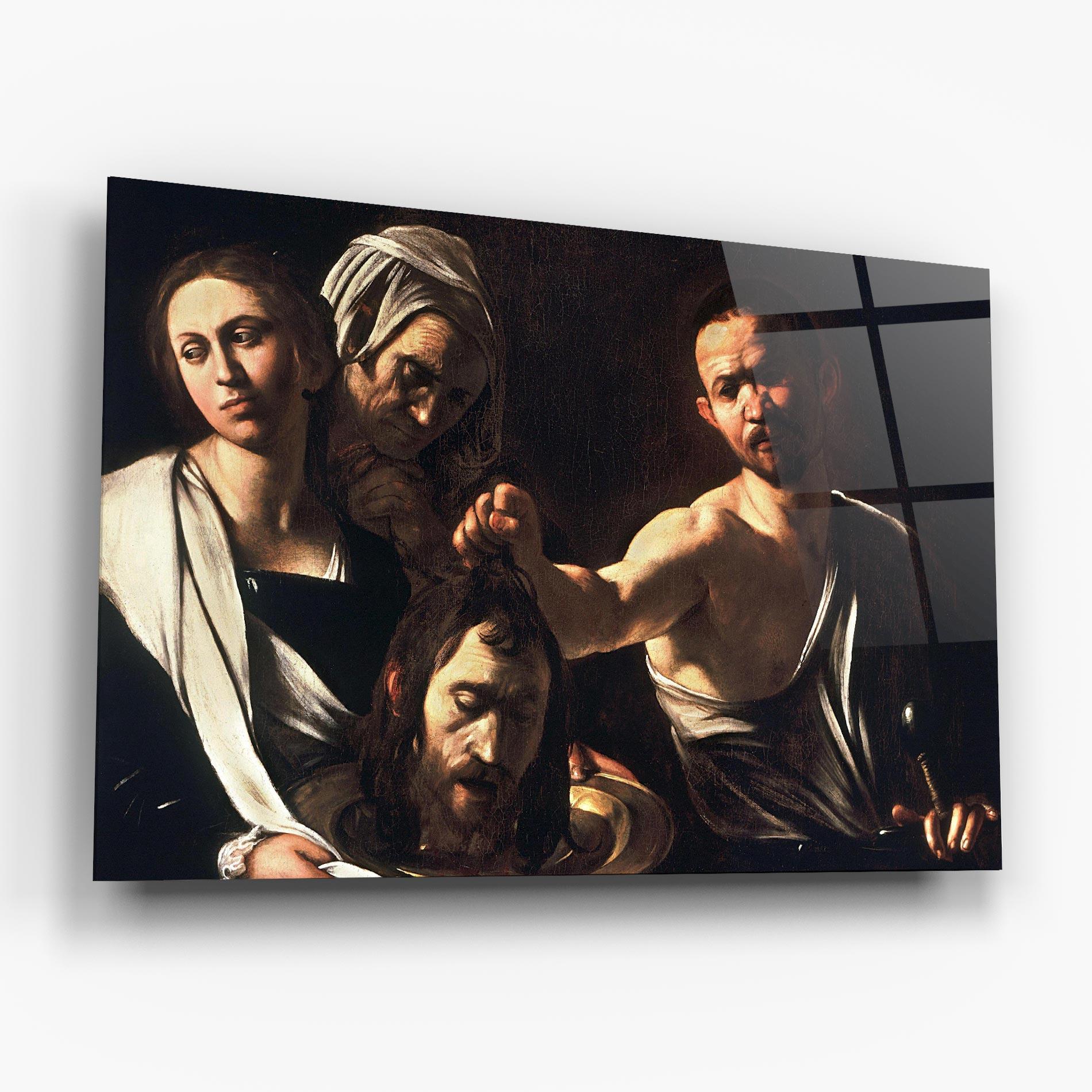 Tablou Sticla Salome With The Head Of John mockup 6