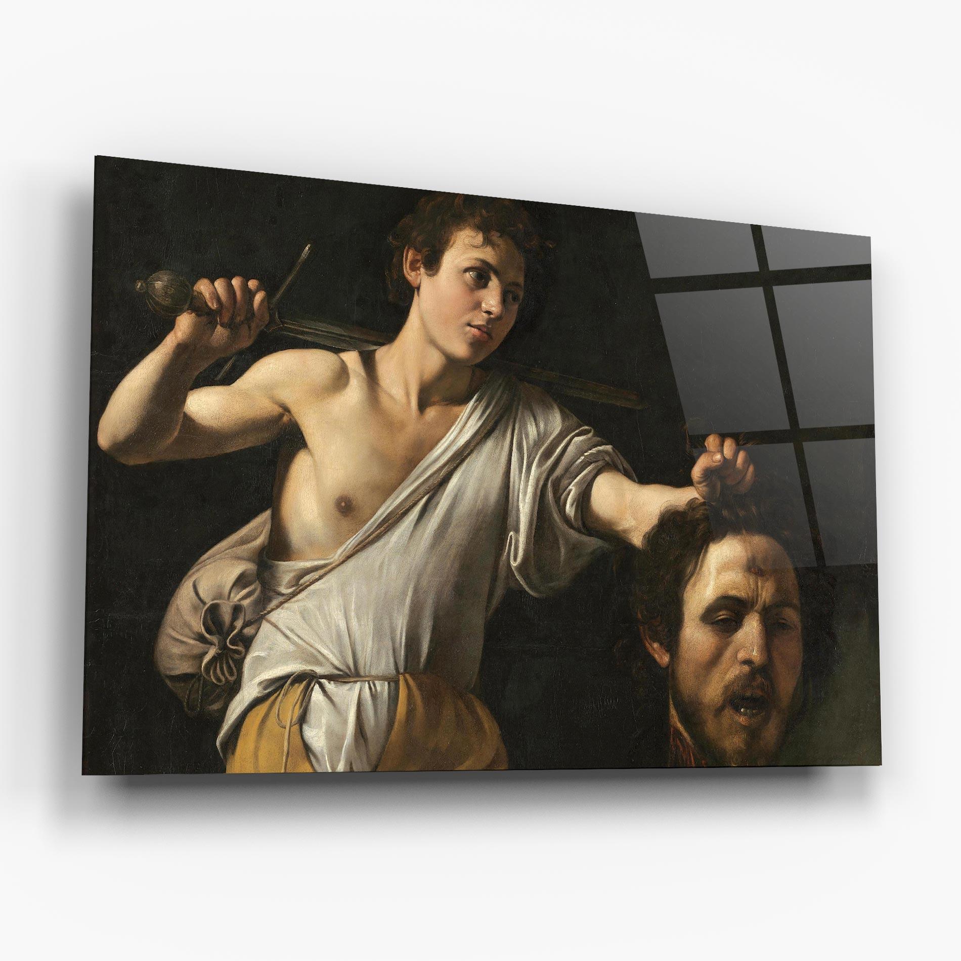 Tablou Sticla The Head Of Goliath mockup 6