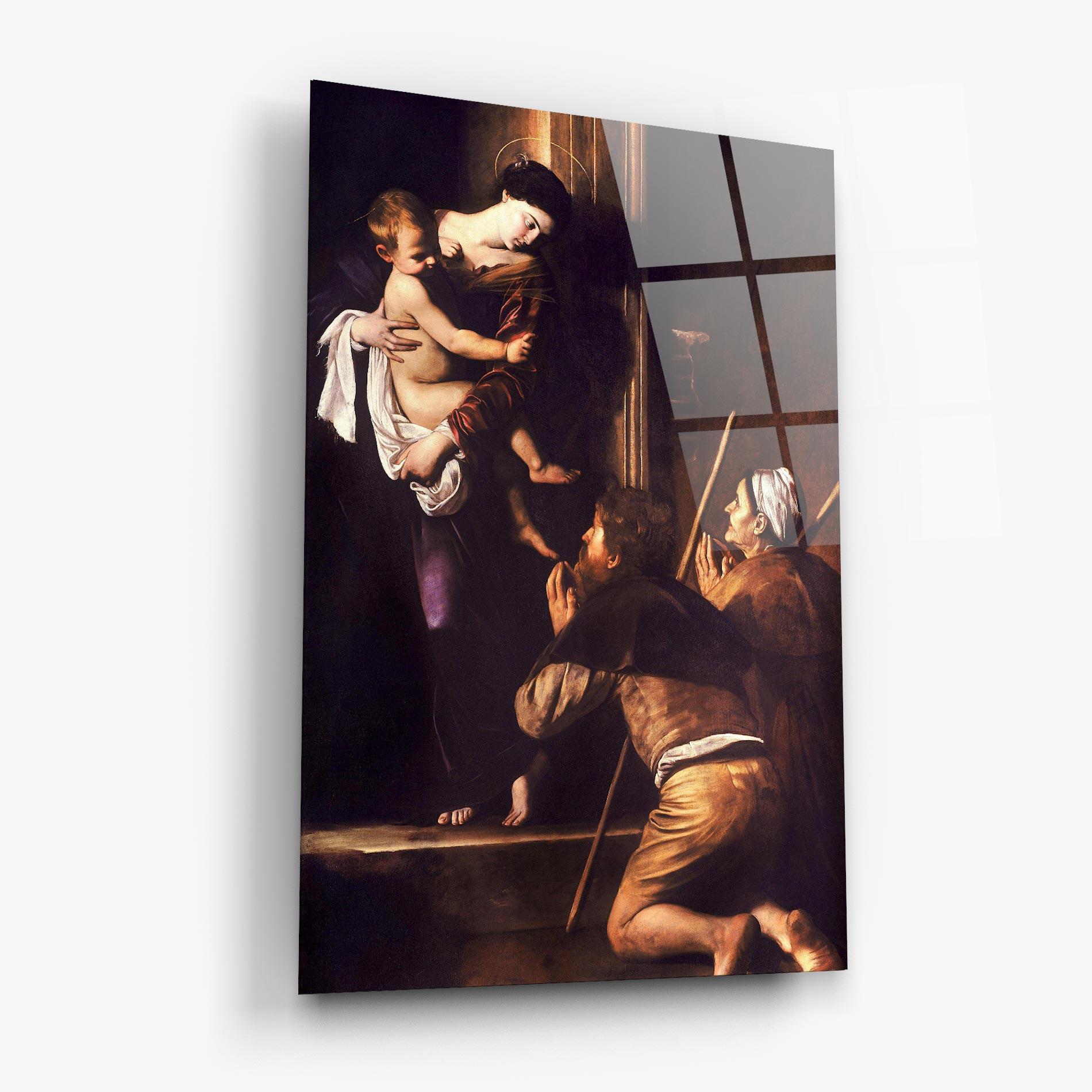 Tablou Sticla Madonna Di Loreto mockup 6