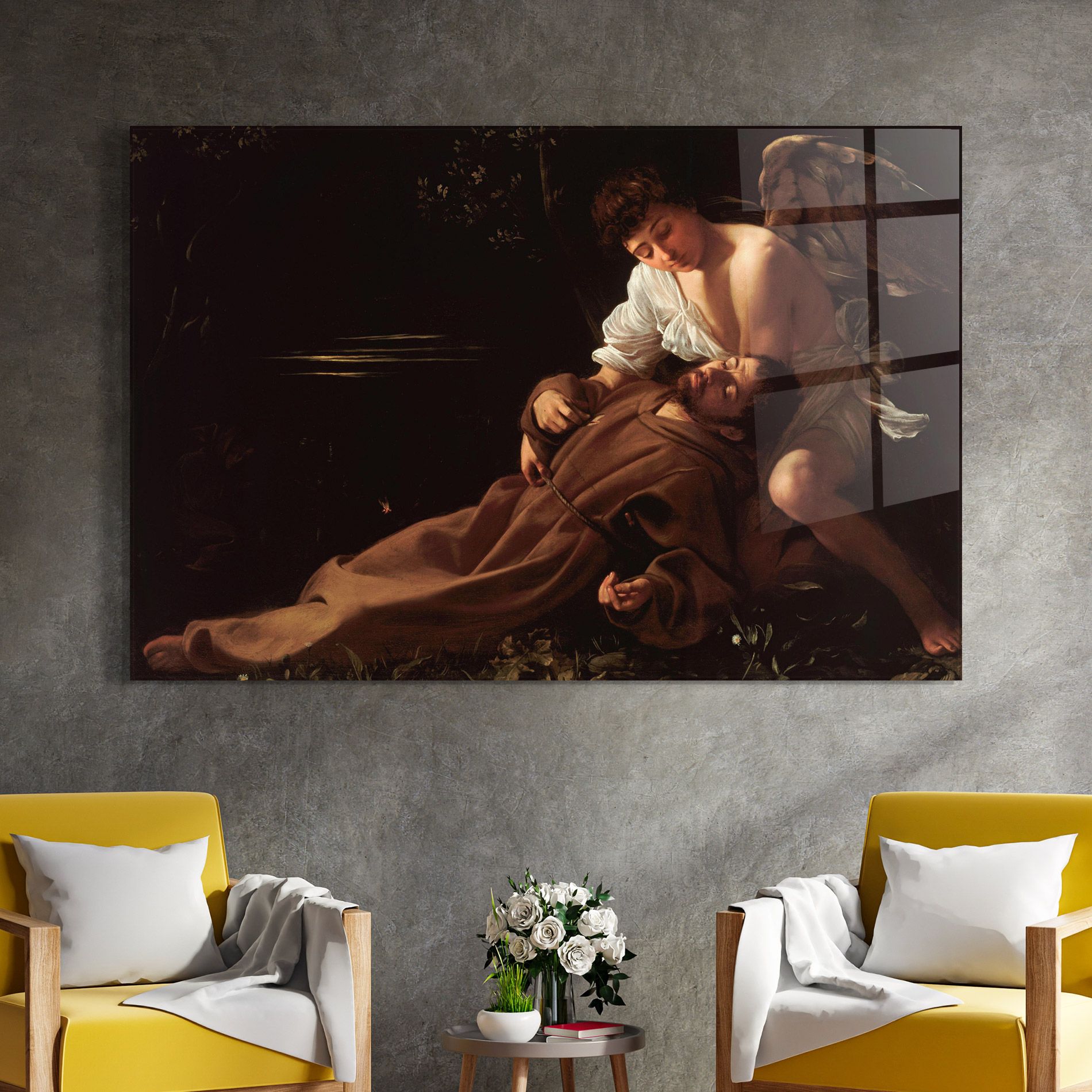 Francis Of Assisi In Ecstasy mockup 4