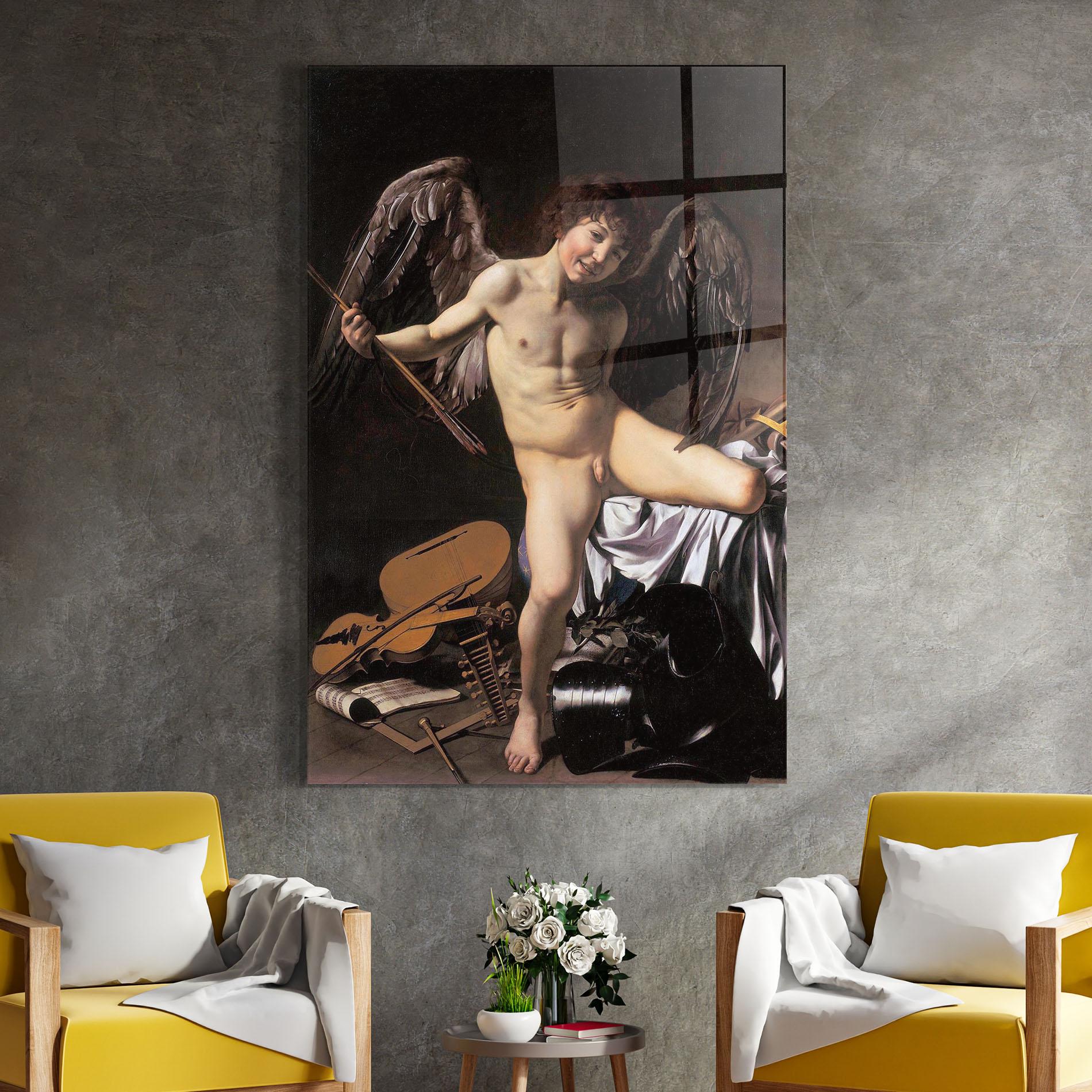 Tablou Sticla Amor Vincet Omnia mockup 4