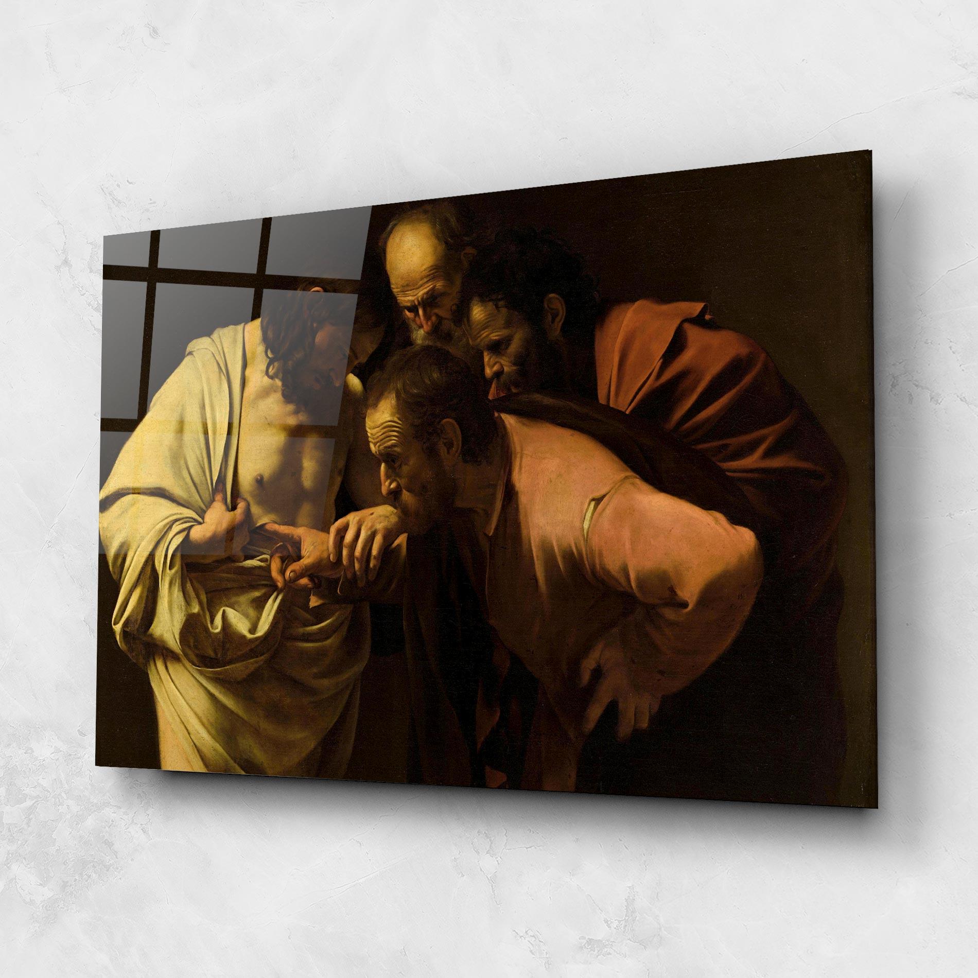 Tablou Sticla Der Unglaubige Thomas mockup 1