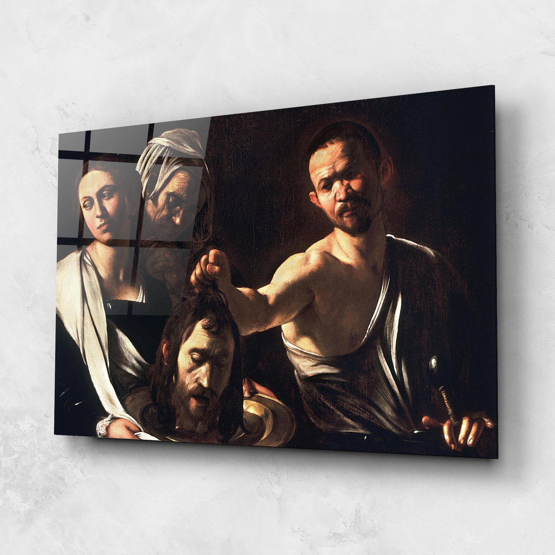 Tablou Sticla Salome With The Head Of John mockup 1