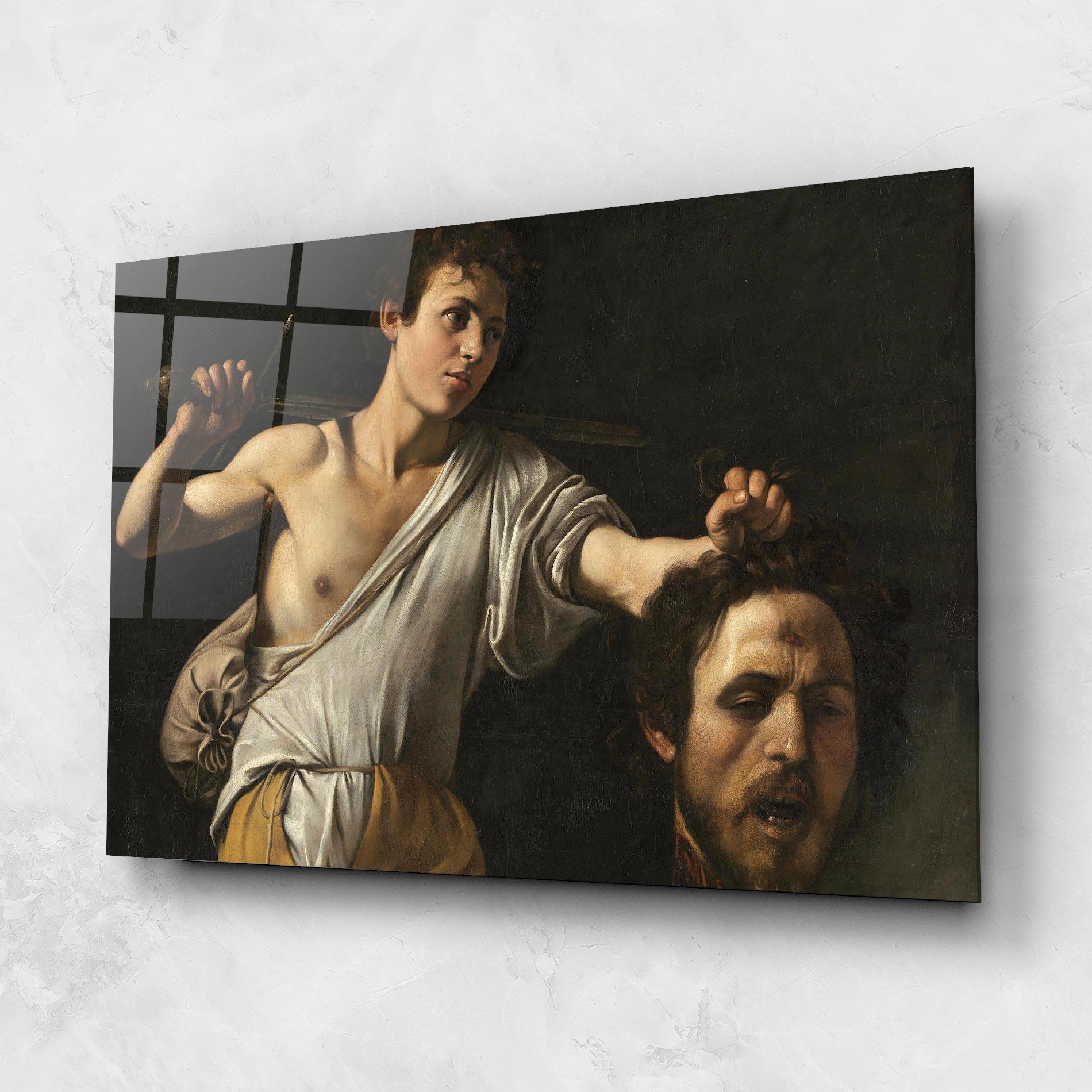 Tablou Sticla The Head Of Goliath mockup 1