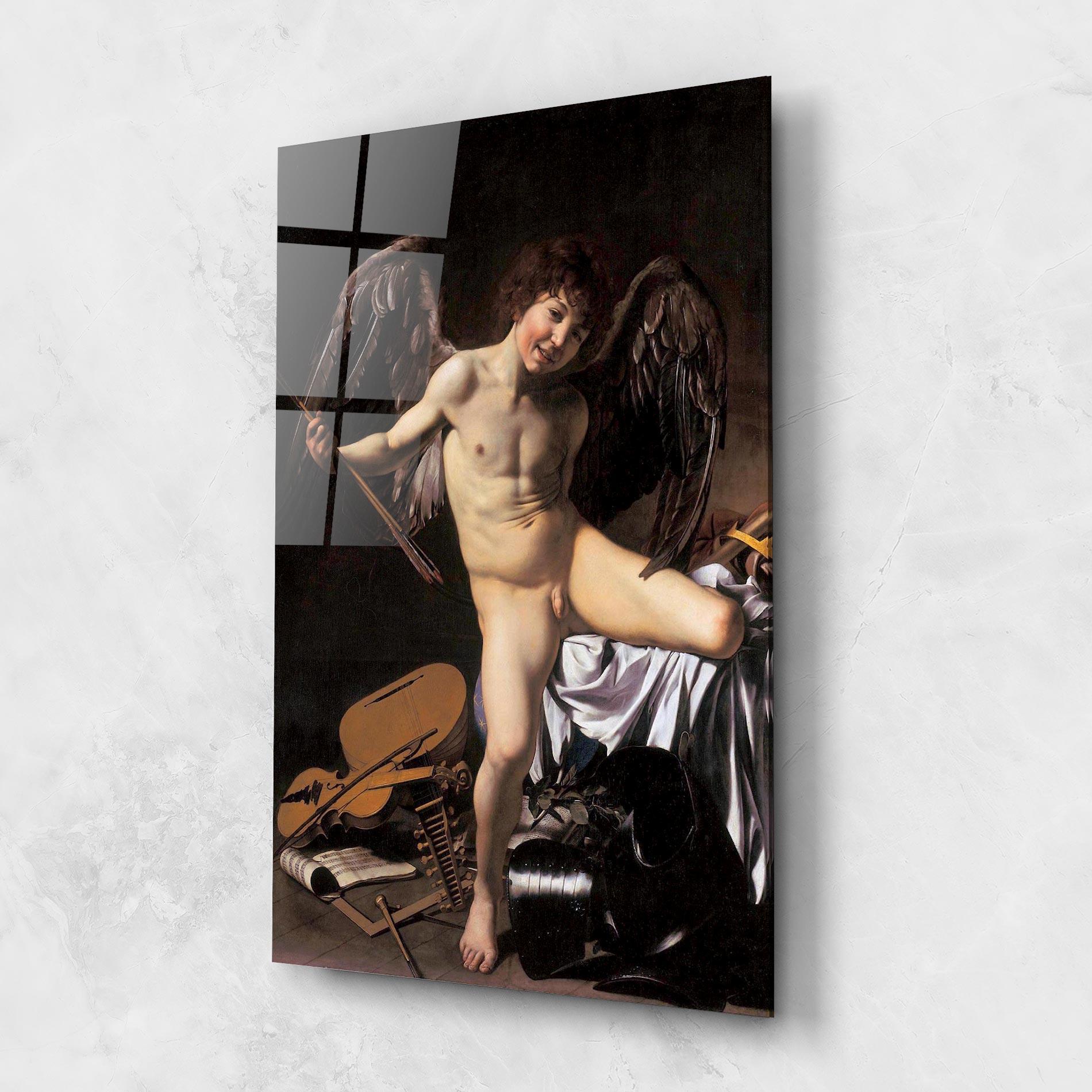 Tablou Sticla Amor Vincet Omnia mockup 1