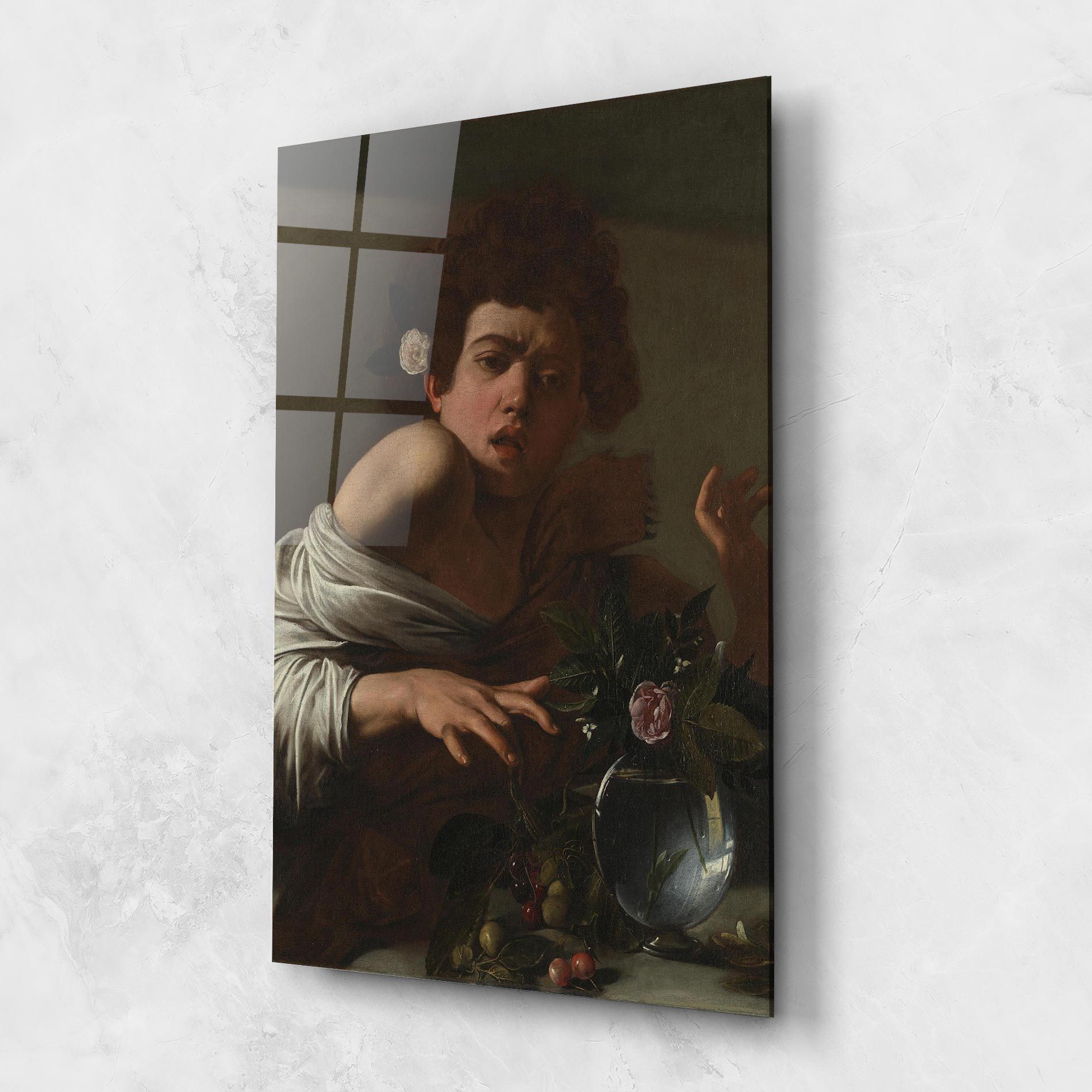 Boy Bitten By A Lizard mockup 1