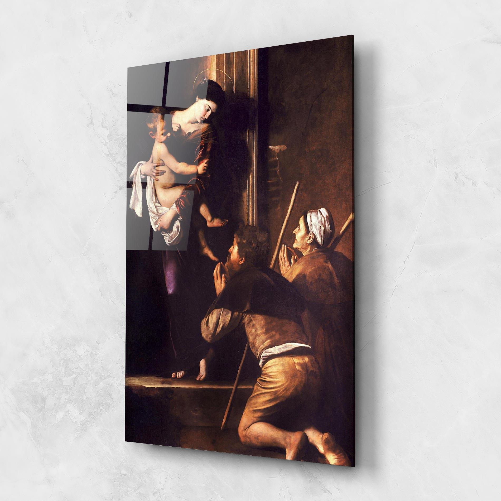 Tablou Sticla Madonna Di Loreto mockup 1