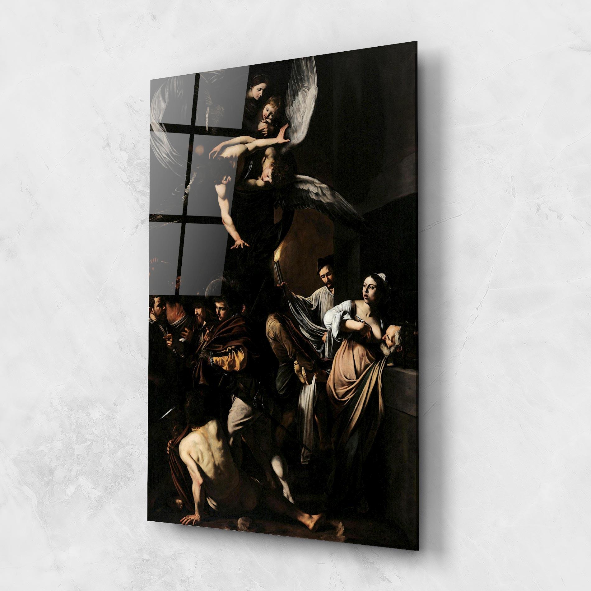 Tablou Sticla Sette Opere Di Misericordia mockup 1