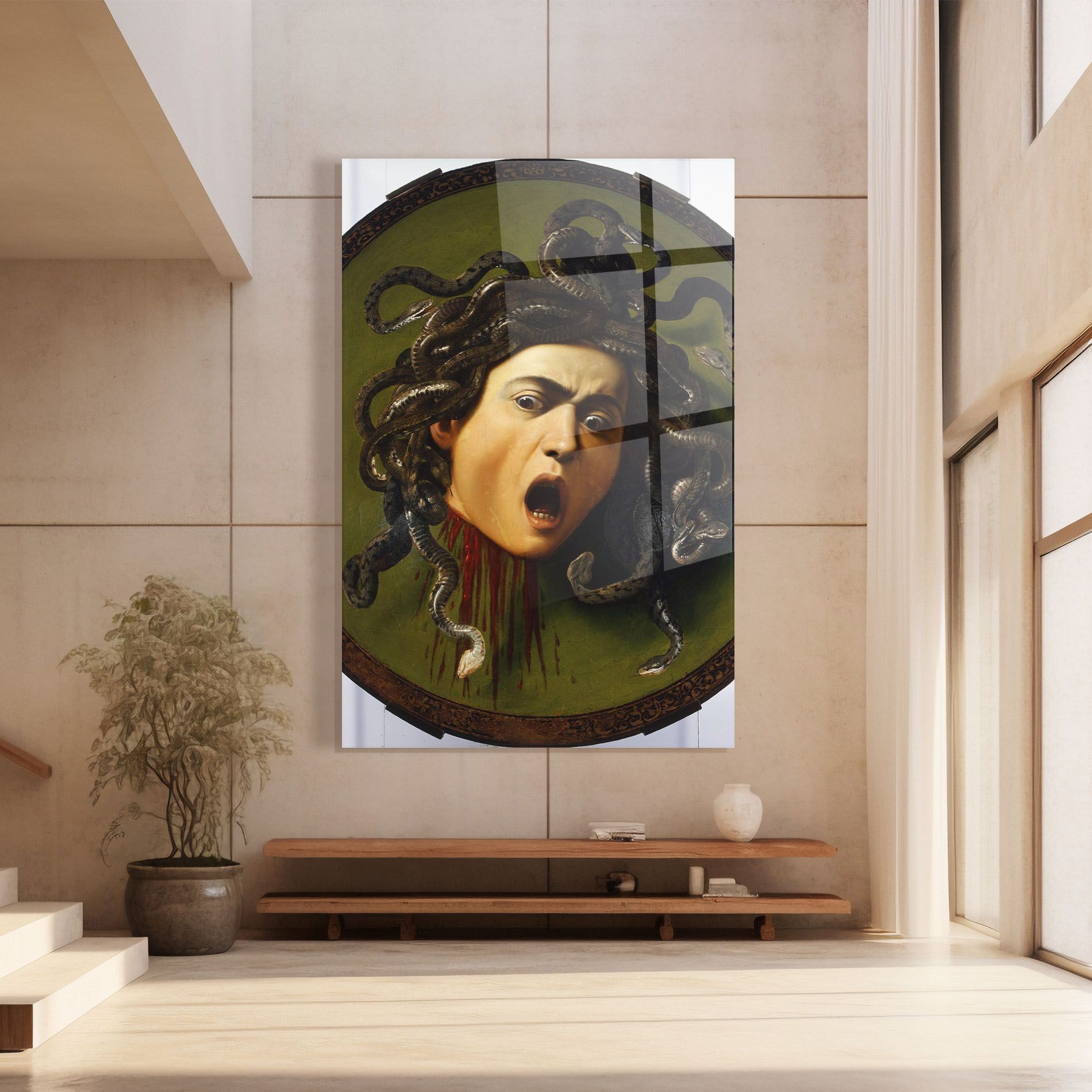 Caravaggio Medusa mockup 8