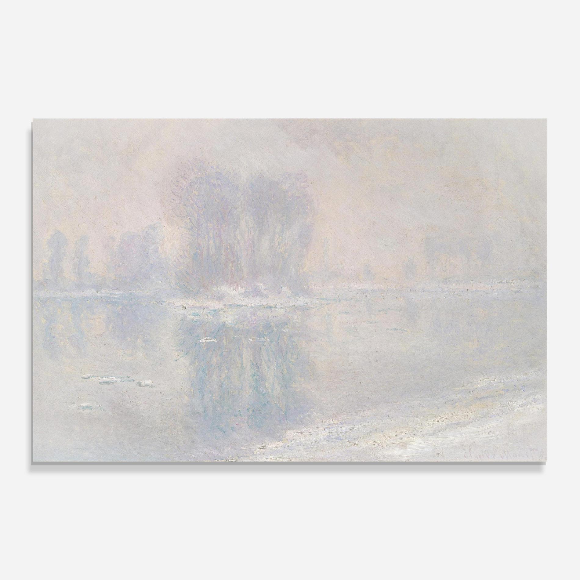 Tablou Sticla Ice Floes mockup 0