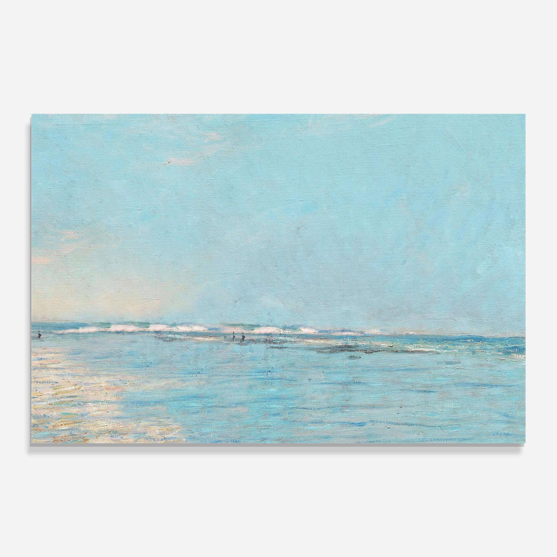 Tablou Sticla Monet's Beach mockup 0