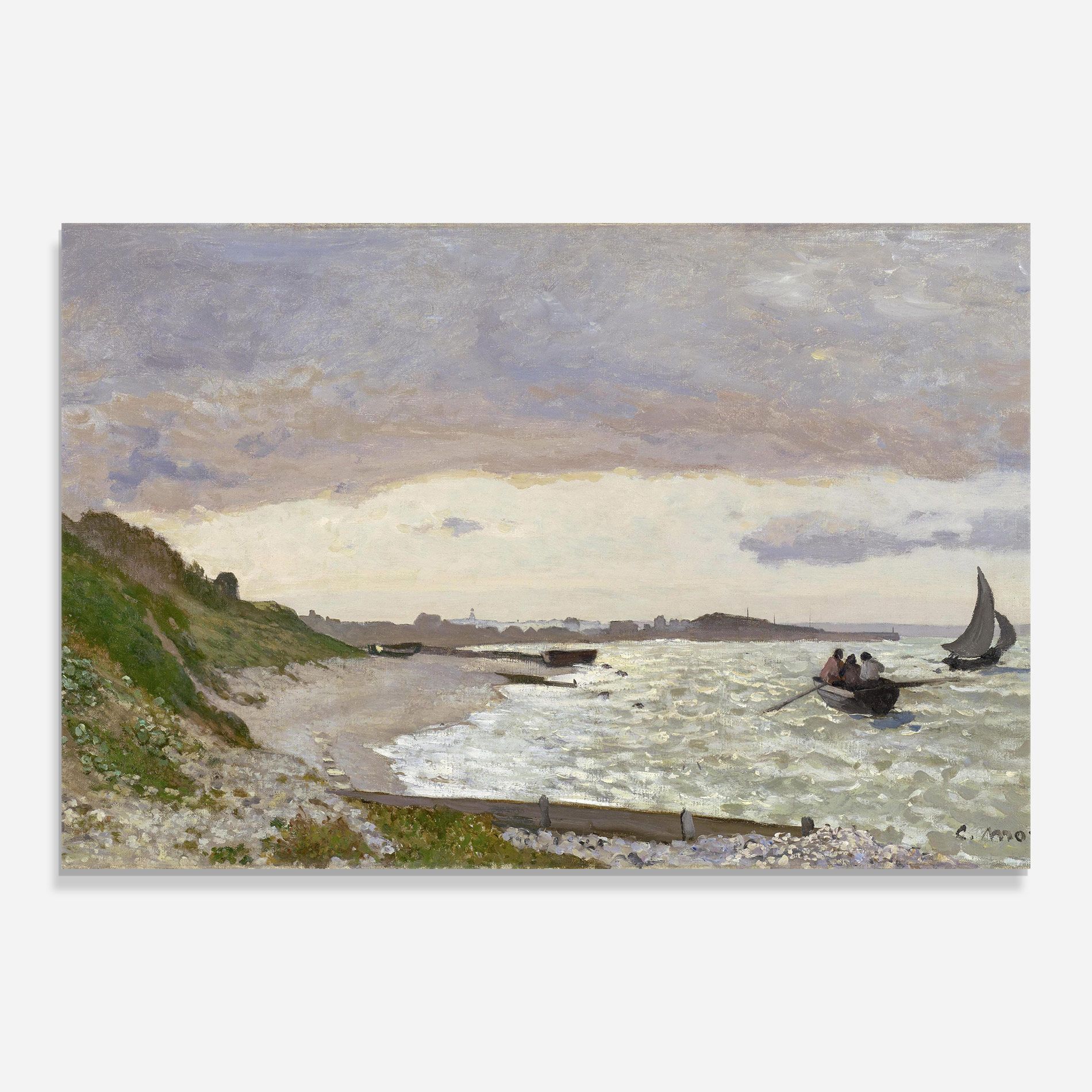Seashore At Sainte Adresse mockup 0