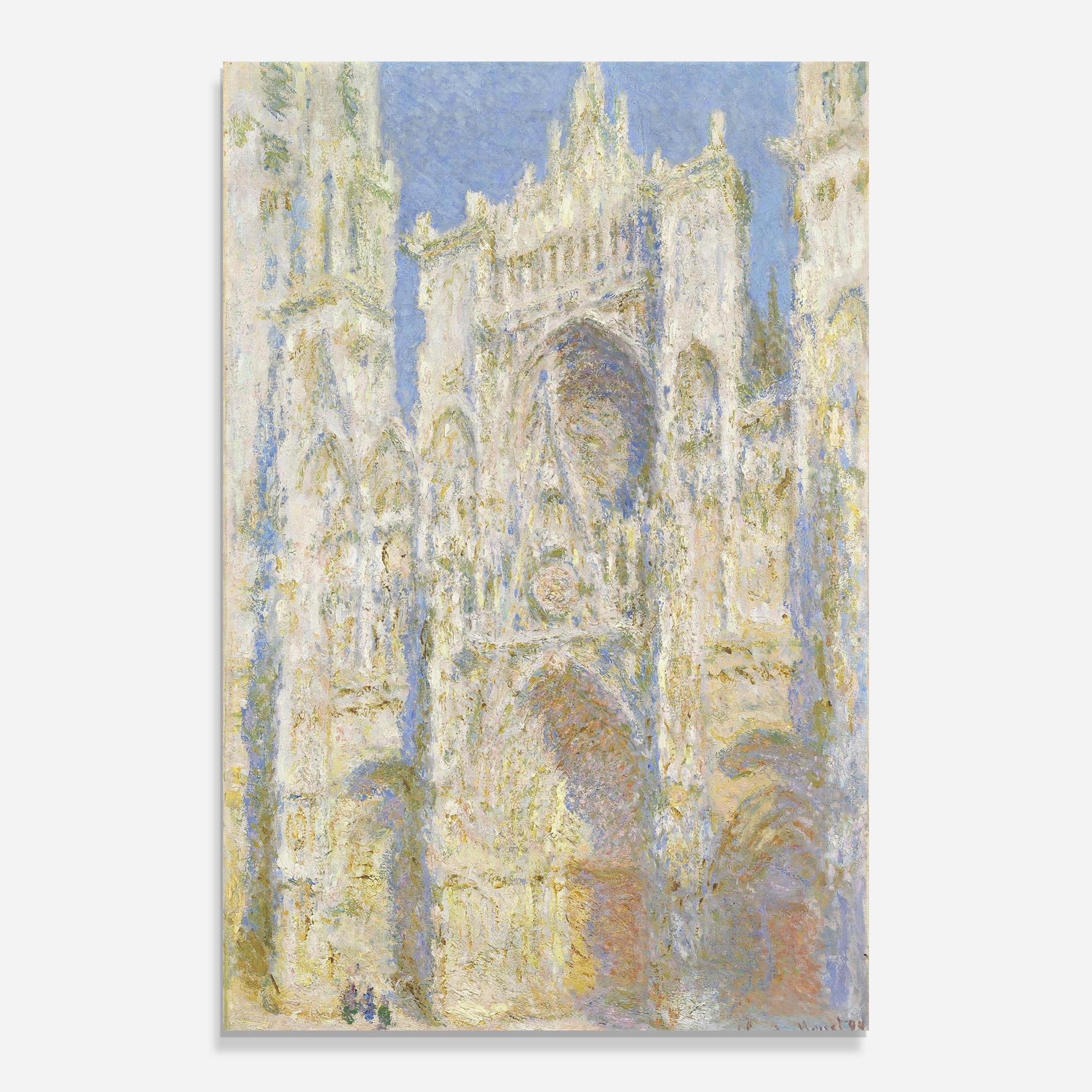 Tablou Sticla Rouen Cathedral mockup 0