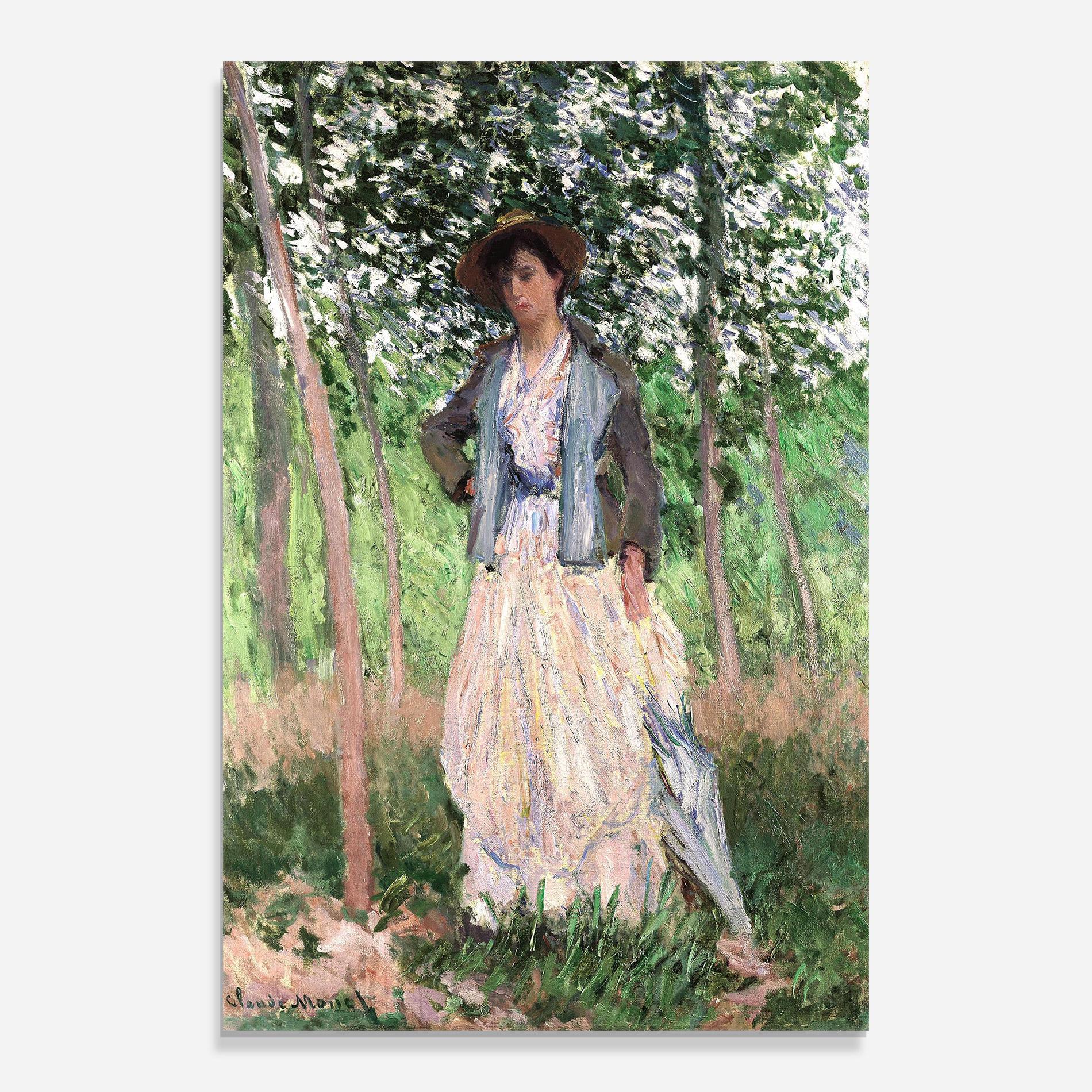 Tablou Sticla The Stroller mockup 0