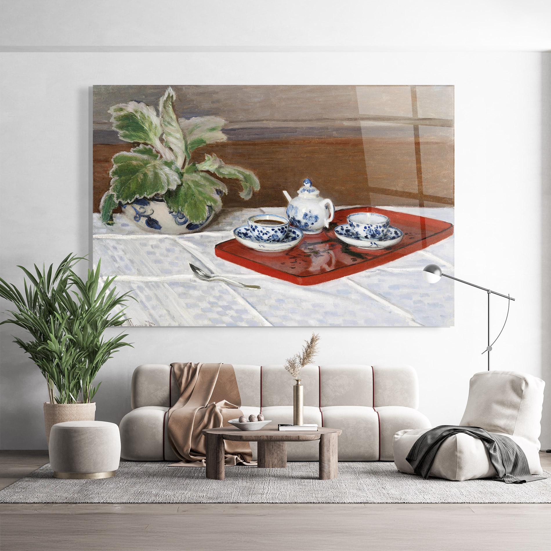 Tablou Sticla Tea Service mockup 9