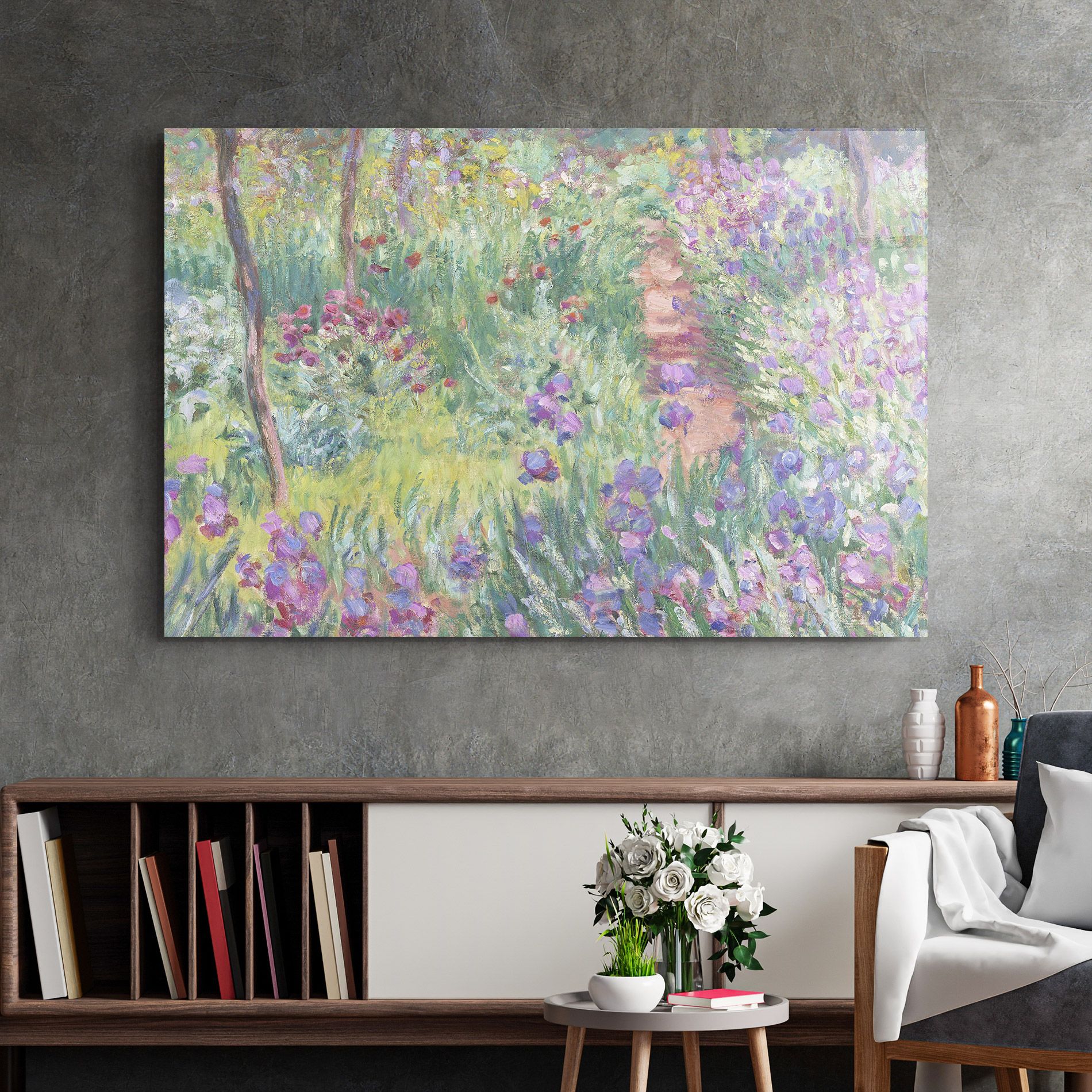 Garden In Giverny mockup 2