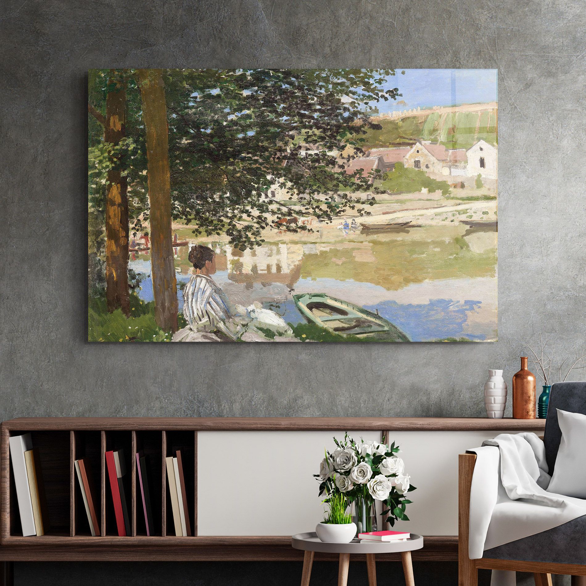 On The Bank Of The Seine mockup 2