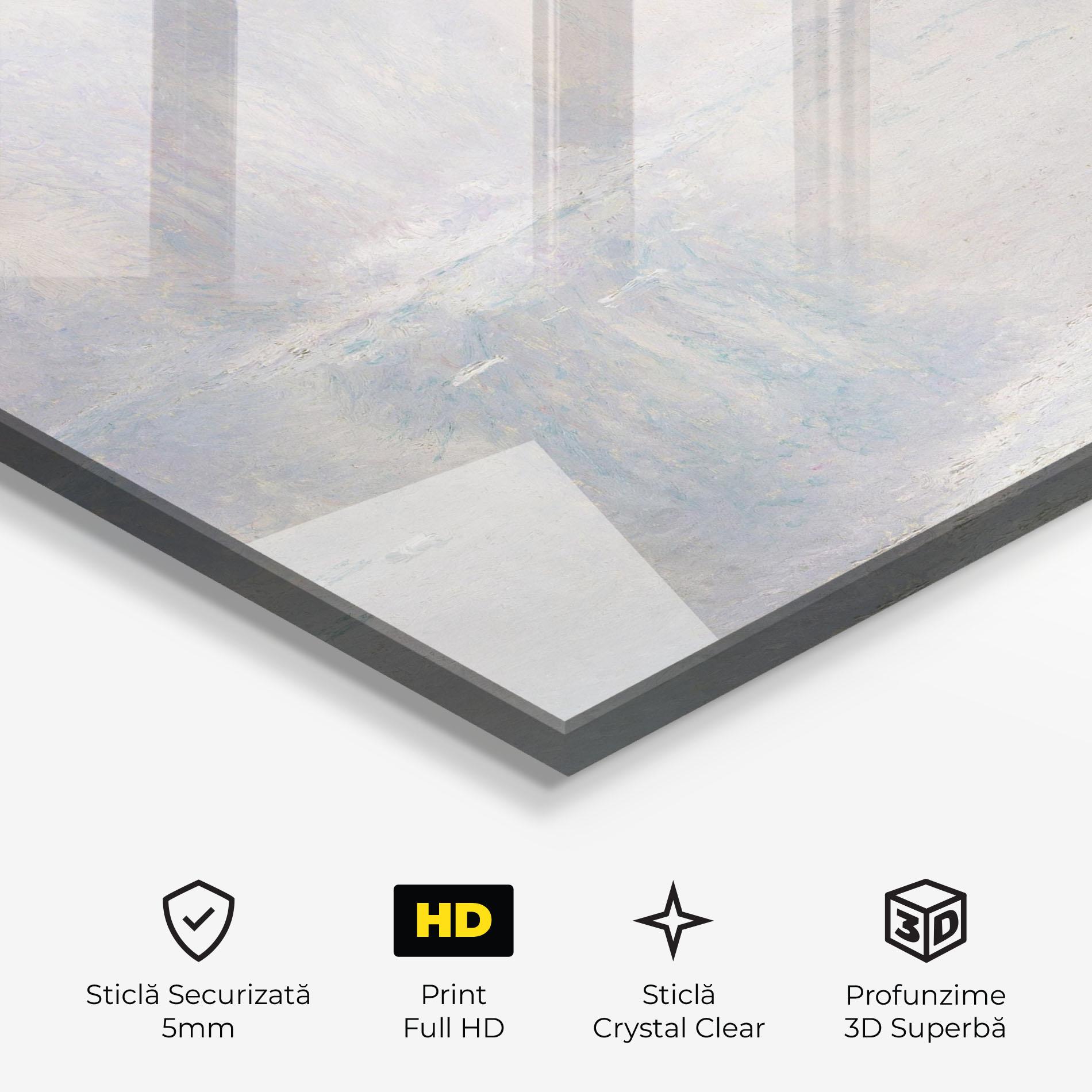 Tablou Sticla Ice Floes mockup 3