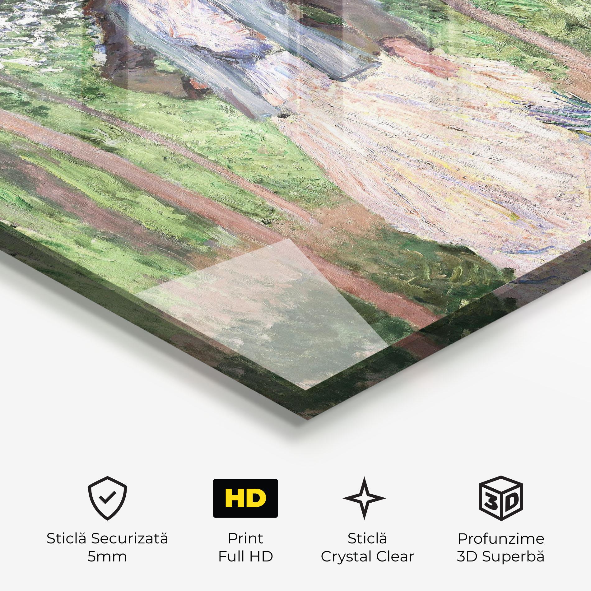 Tablou Sticla The Stroller mockup 3