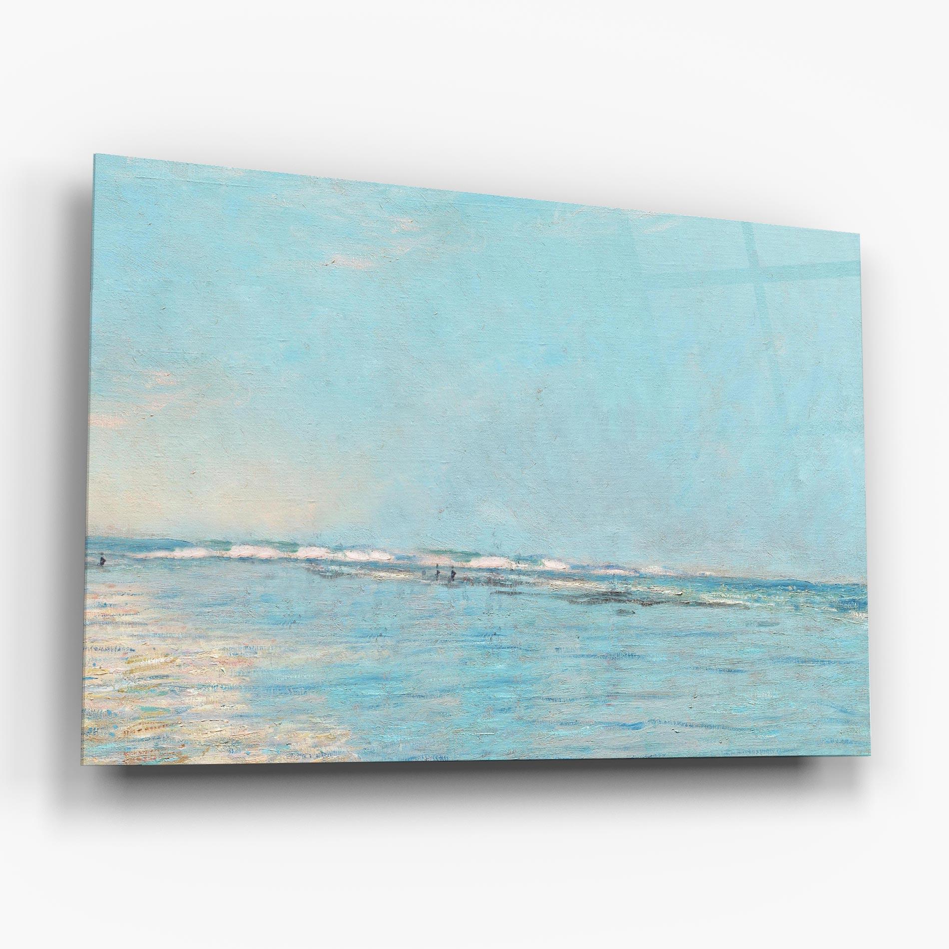 Tablou Sticla Monet's Beach mockup 6