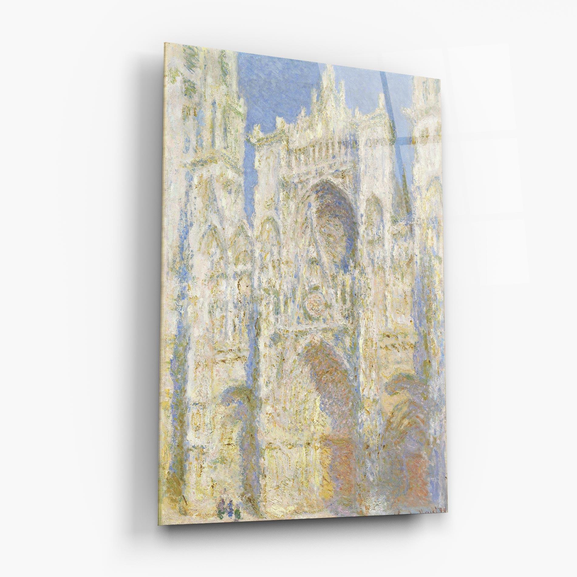 Tablou Sticla Rouen Cathedral mockup 6