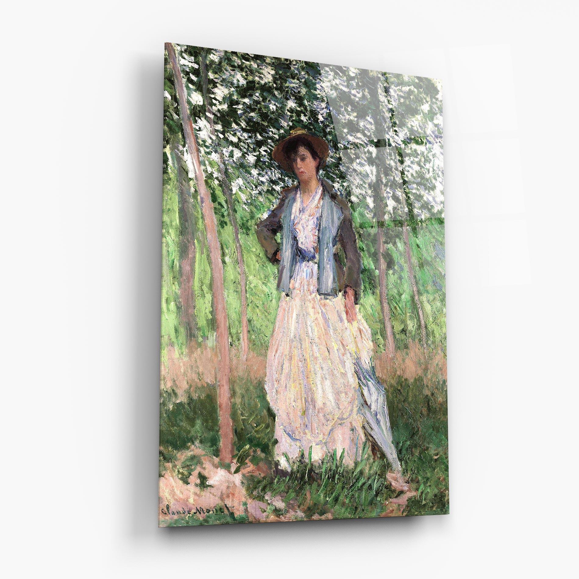 Tablou Sticla The Stroller mockup 6