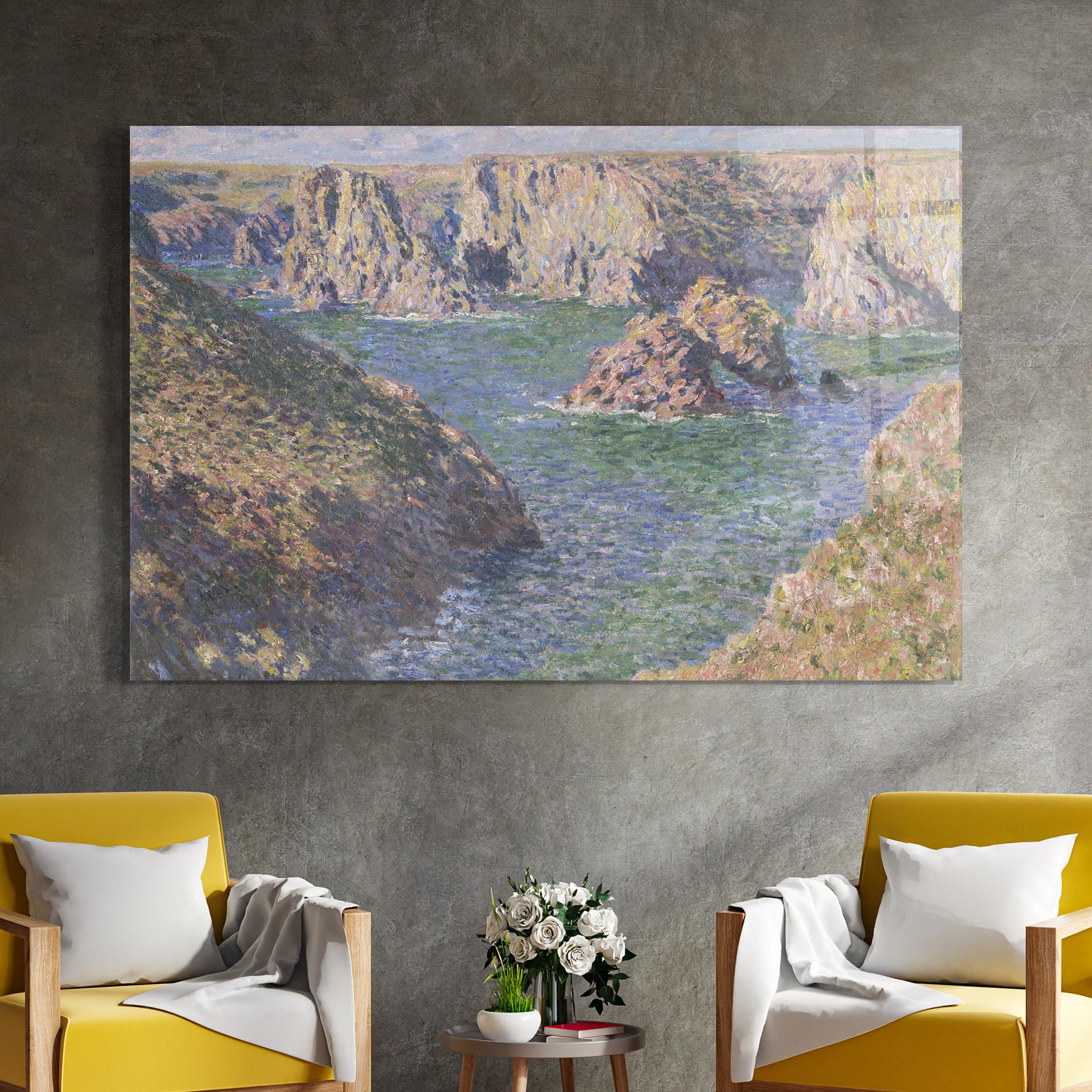 Tablou Sticla Belle Isle mockup 4