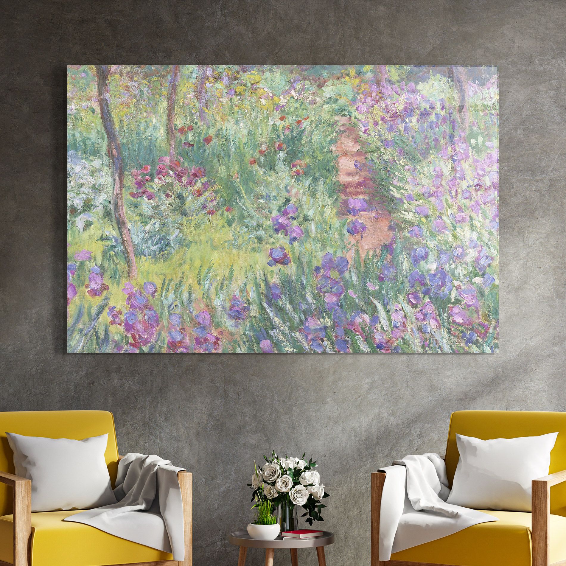 Garden In Giverny mockup 4