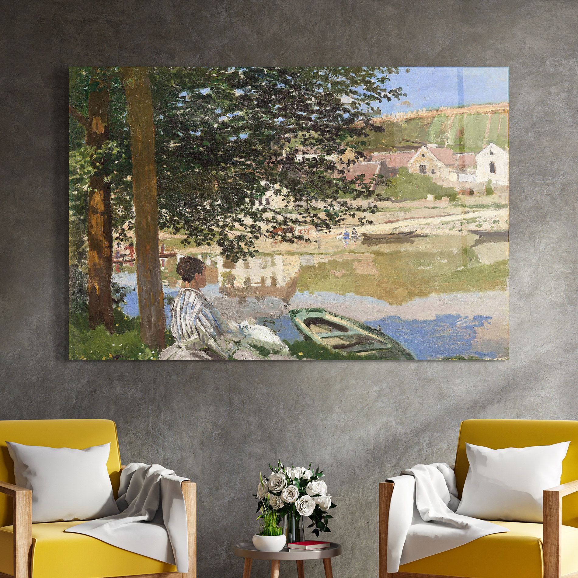 On The Bank Of The Seine mockup 4