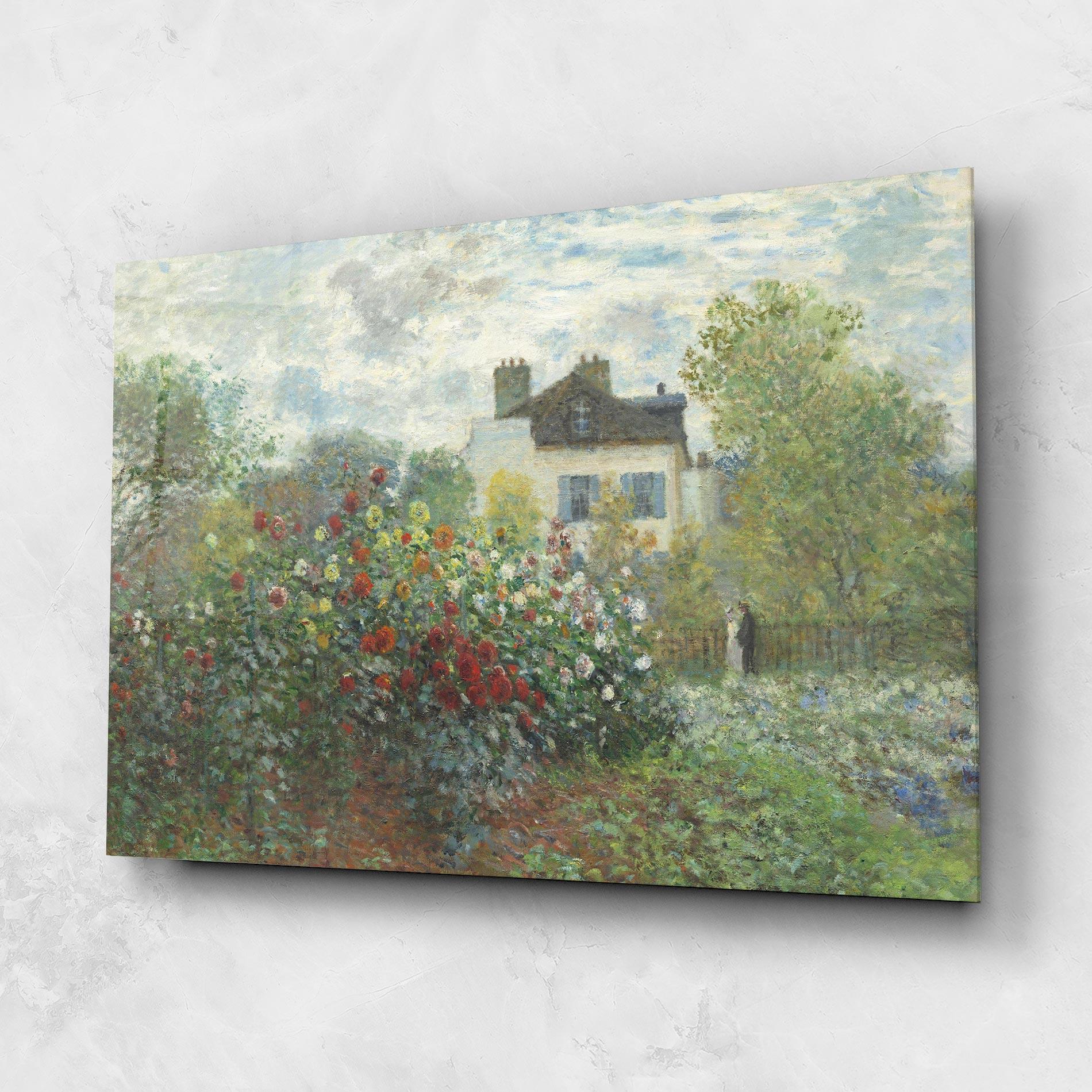 Tablou Sticla Garden In Argenteuilt mockup 1