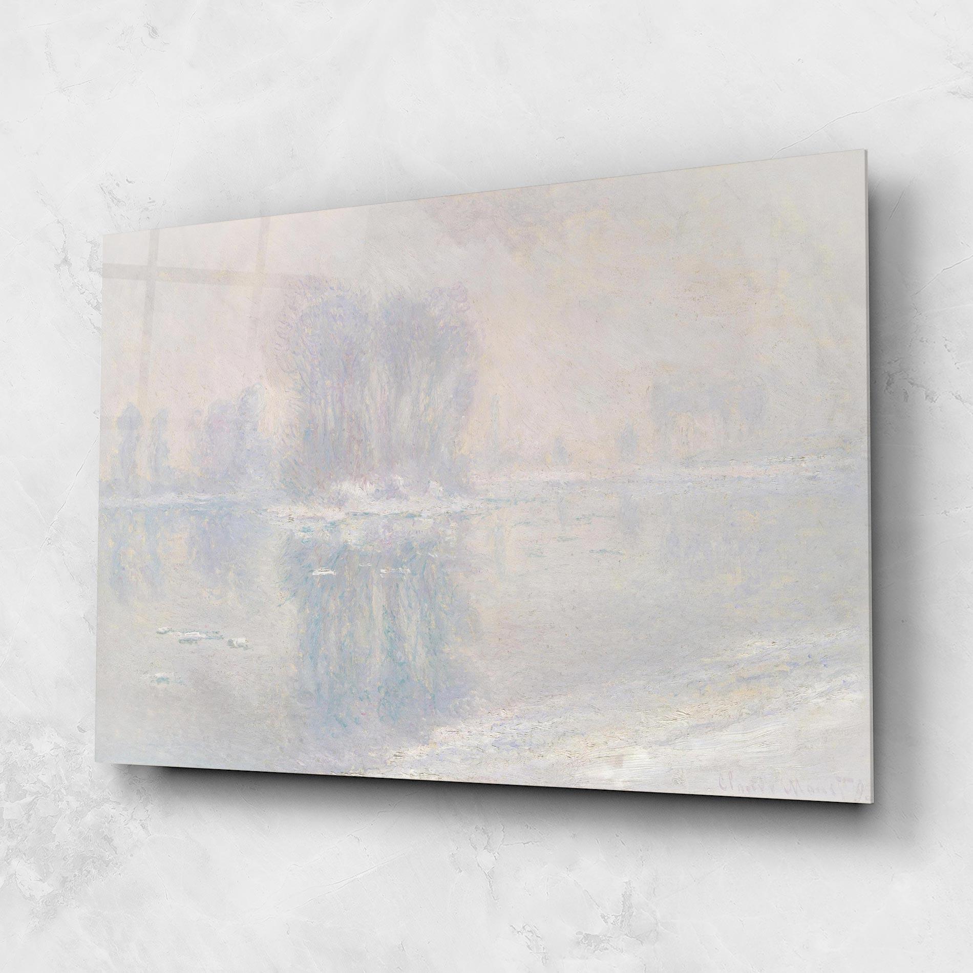 Tablou Sticla Ice Floes mockup 1