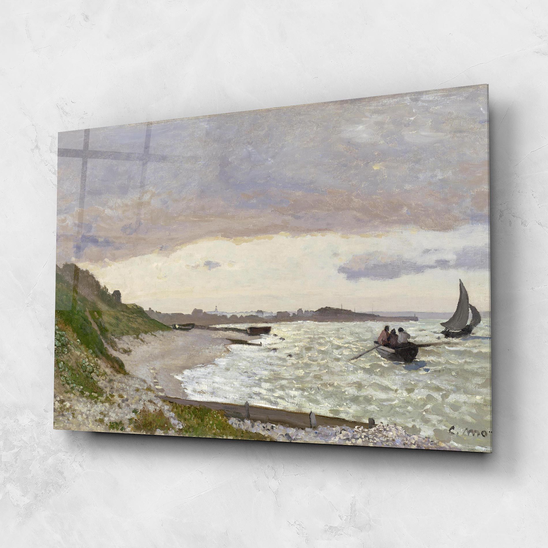 Seashore At Sainte Adresse mockup 1