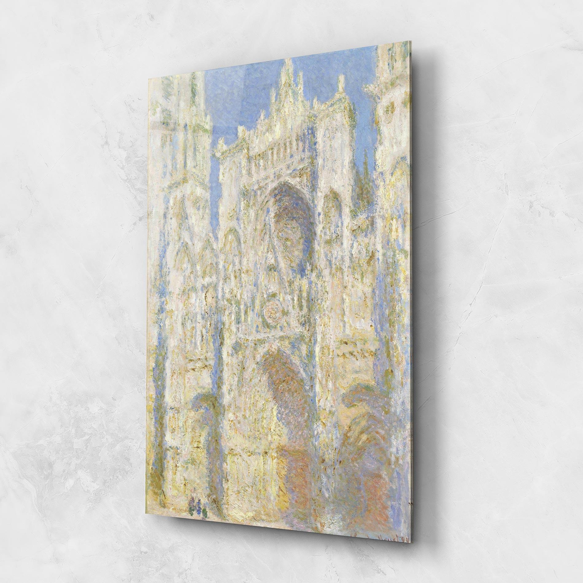 Tablou Sticla Rouen Cathedral mockup 1