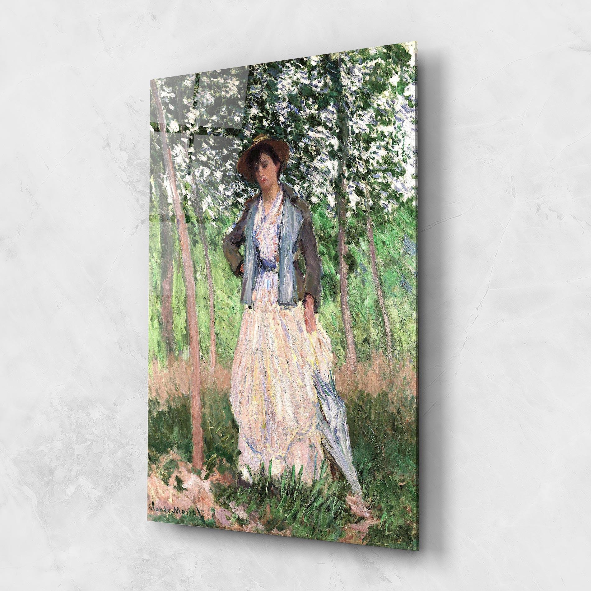 Tablou Sticla The Stroller mockup 1