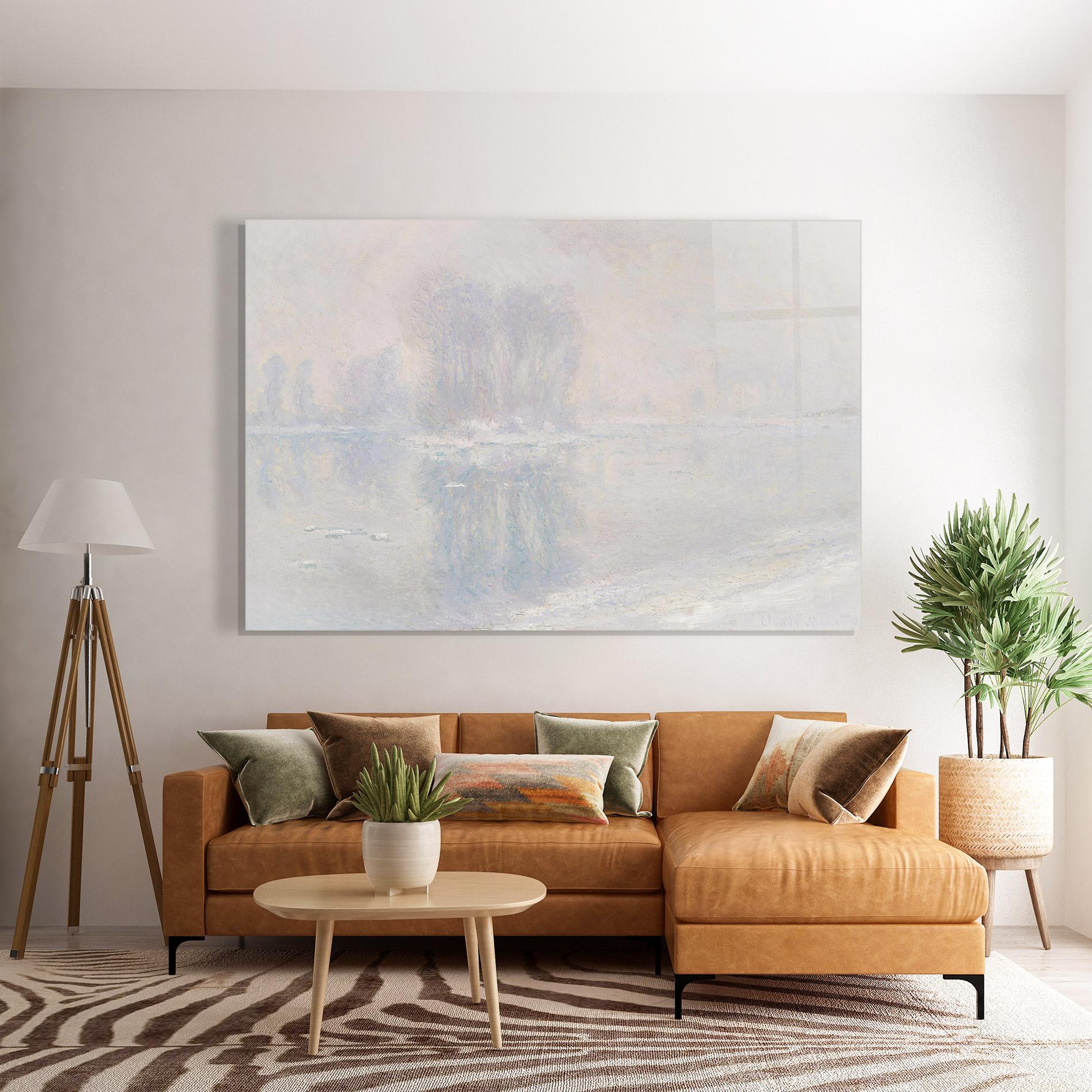 Tablou Sticla Ice Floes mockup 7