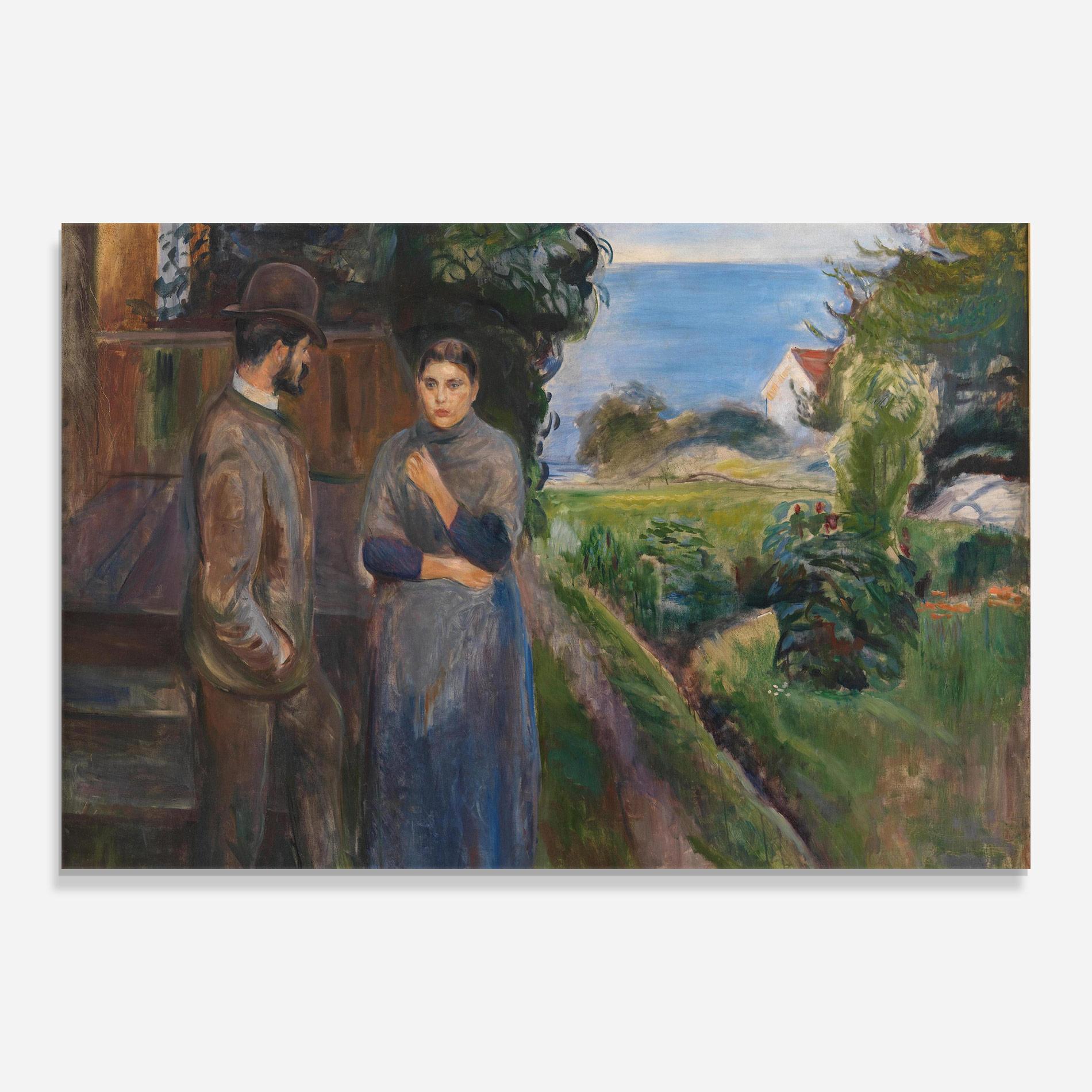 Tablou Sticla Evening Passion mockup 0