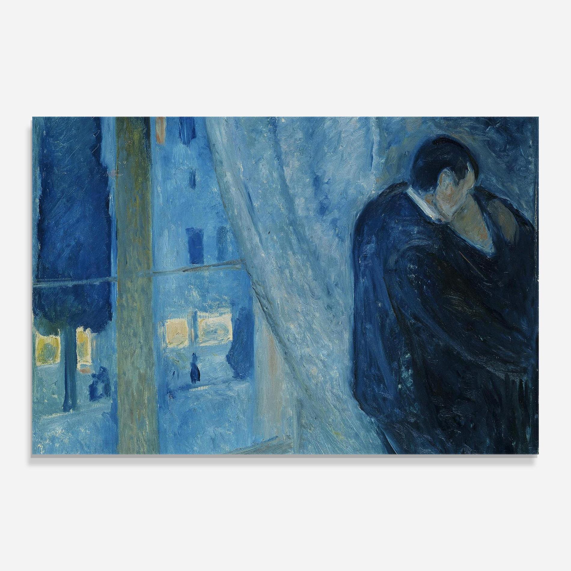 Tablou Sticla Kiss By The Window mockup 0