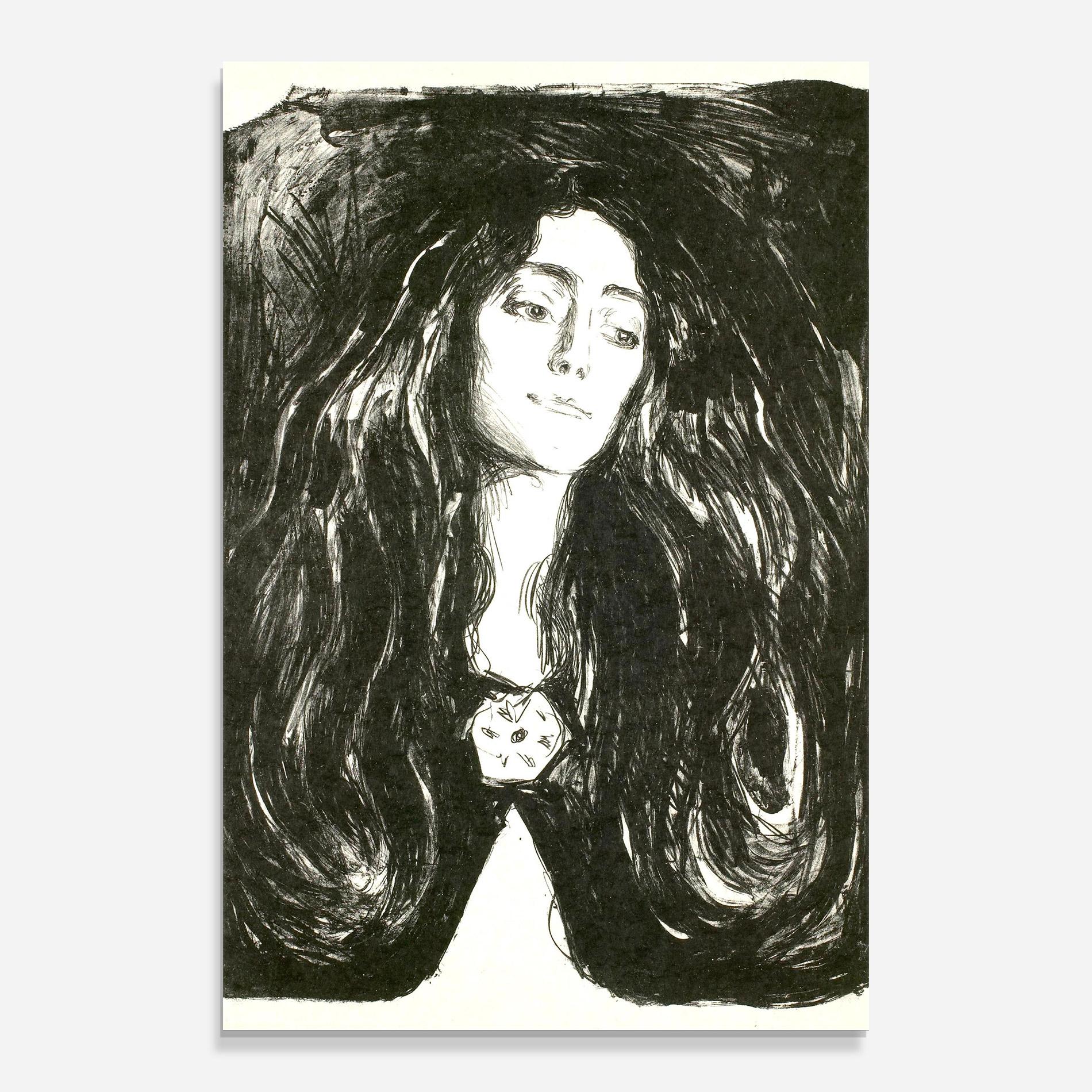 Tablou Sticla The Brooch Eva Mudocci mockup 0